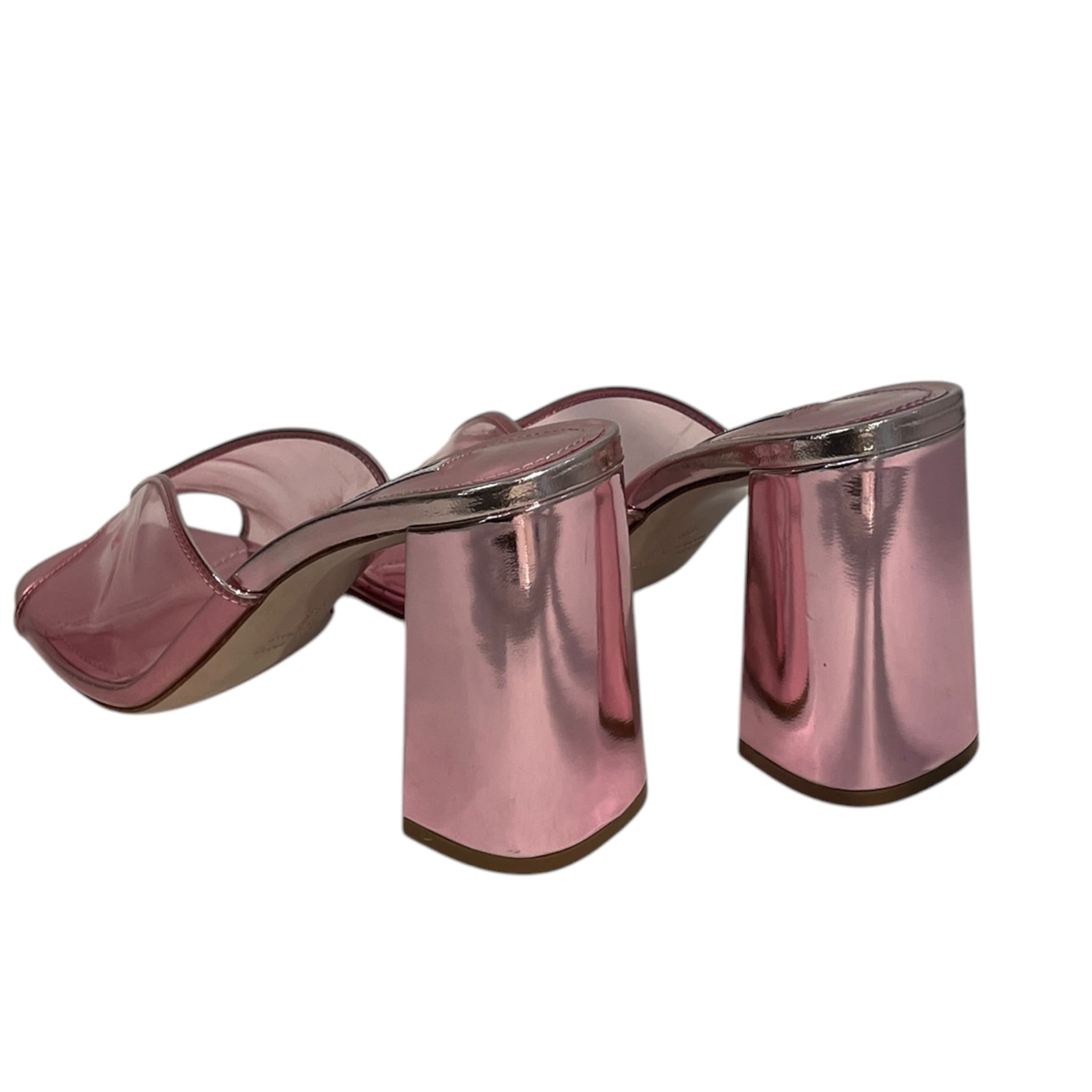 MIU MIU/Heels/US 9/PNK/Patent/pvc v cut view 2