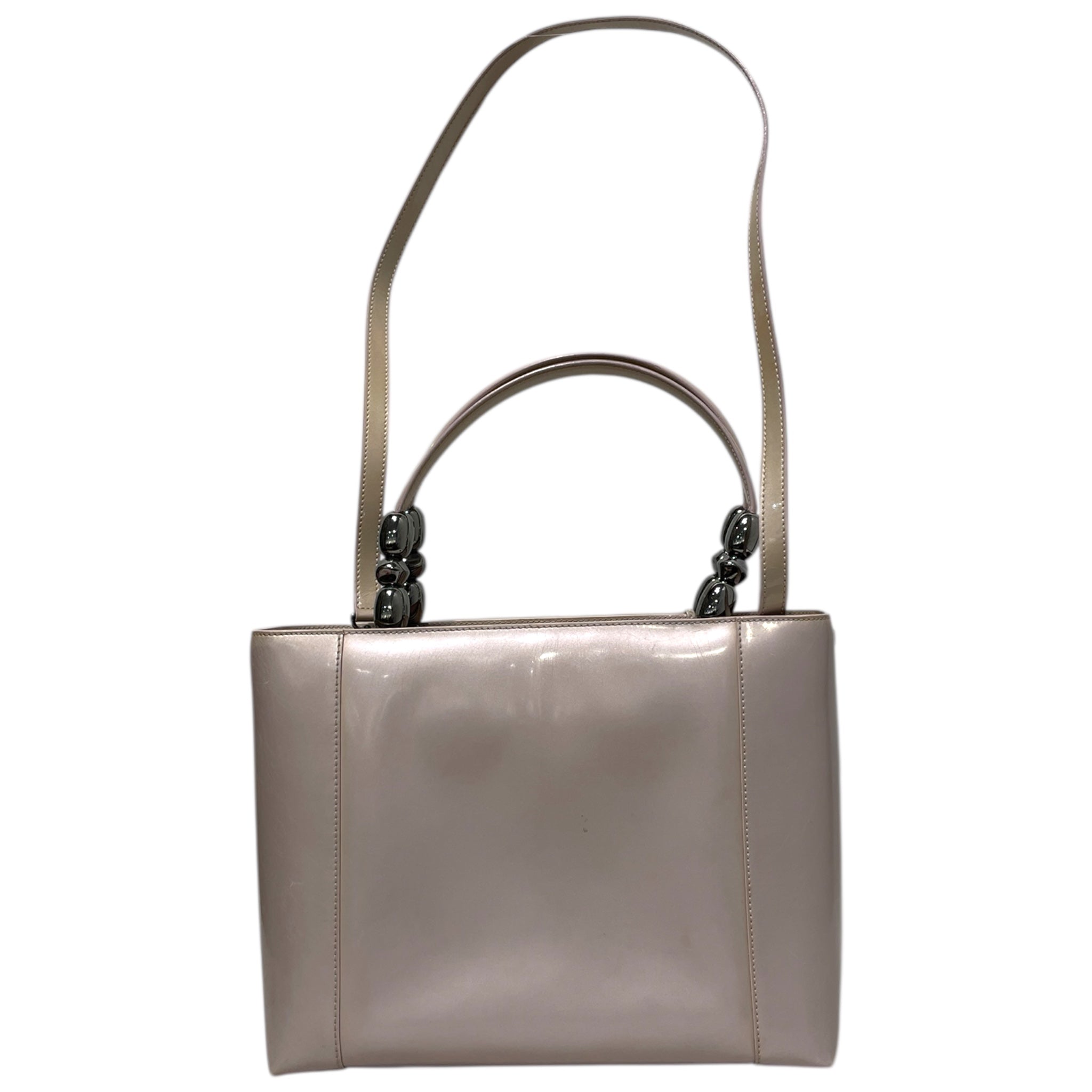 Christian Dior/Hand Bag/Leather/PNK/Maris Pearl Bag Patent Leather view 2