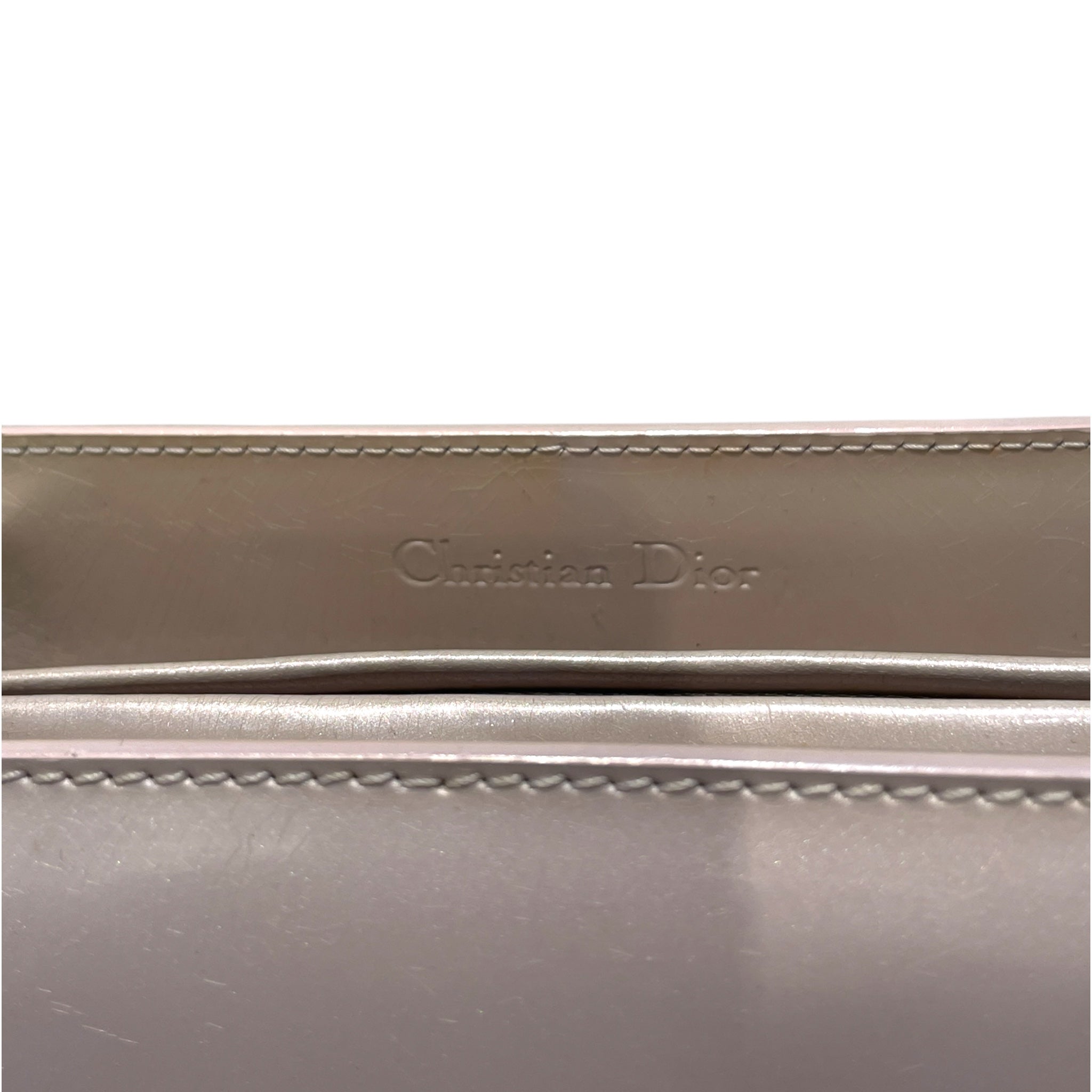 Christian Dior/Hand Bag/Leather/PNK/Maris Pearl Bag Patent Leather view 7