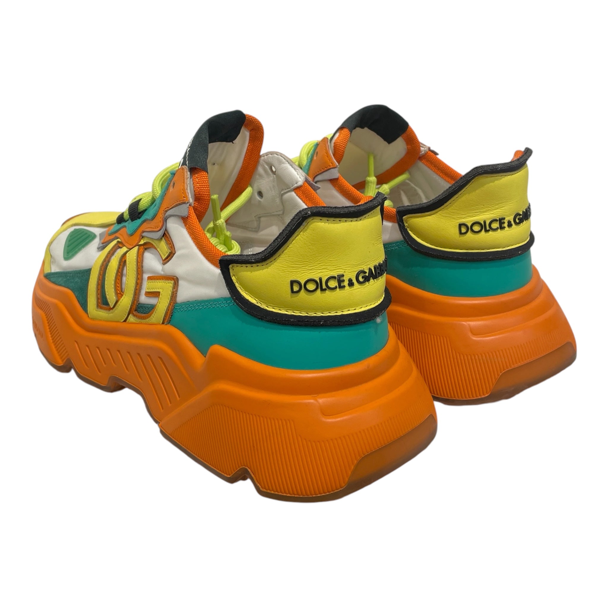 DOLCE&GABBANA/Low-Sneakers/EU 43/MLT/Daymaster Green Orange Yellow view 2