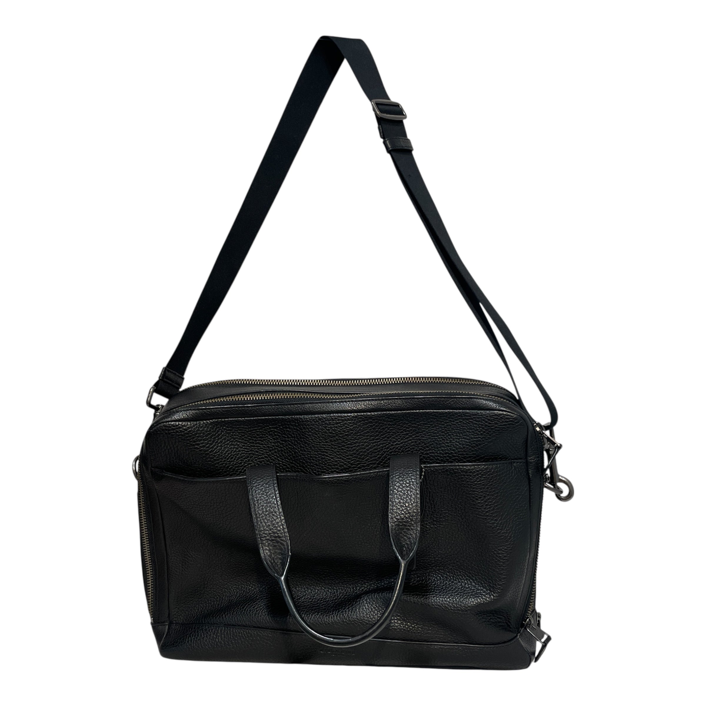 COACH/Briefcase/Leather/BLK/ view 1