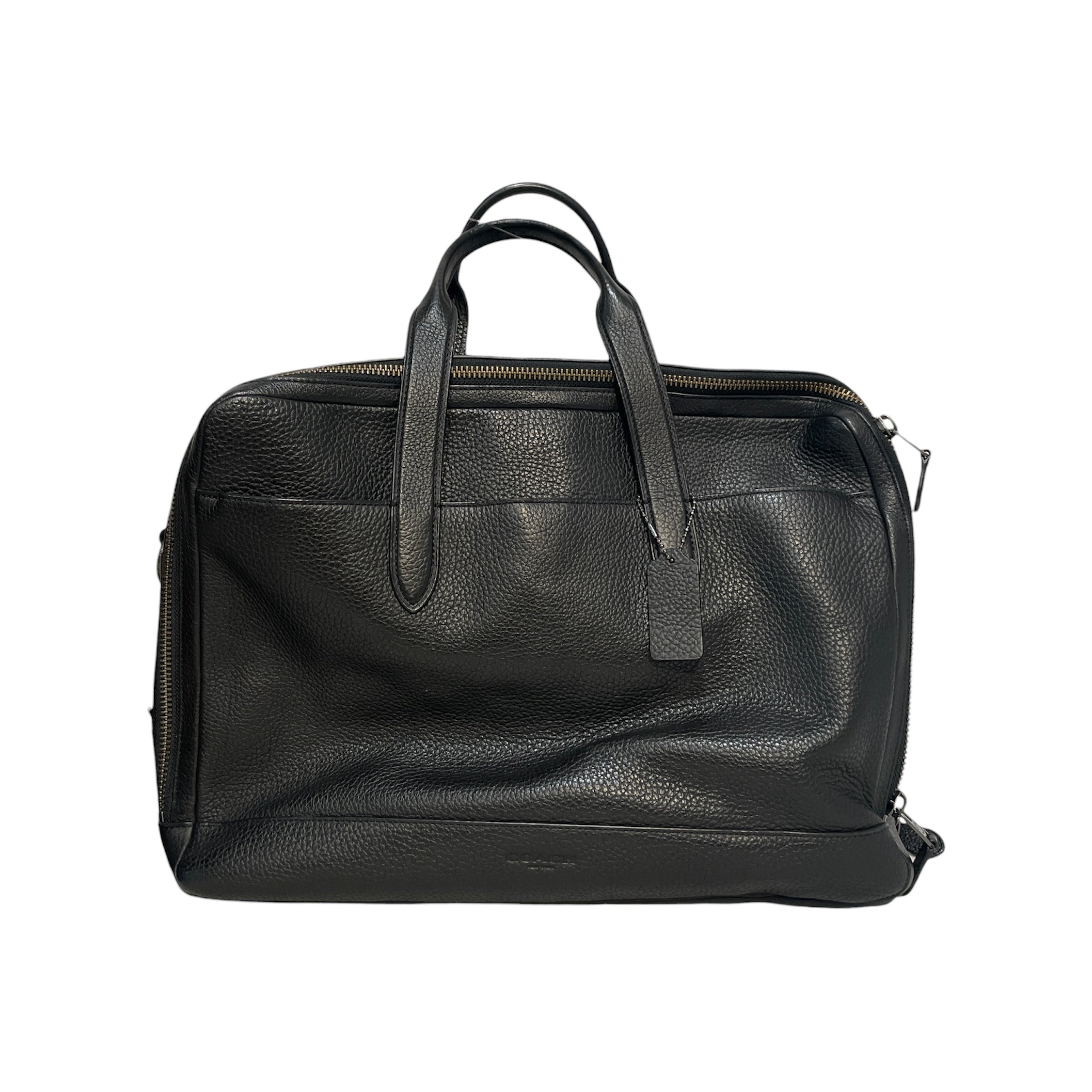 COACH/Briefcase/Leather/BLK/ view 2