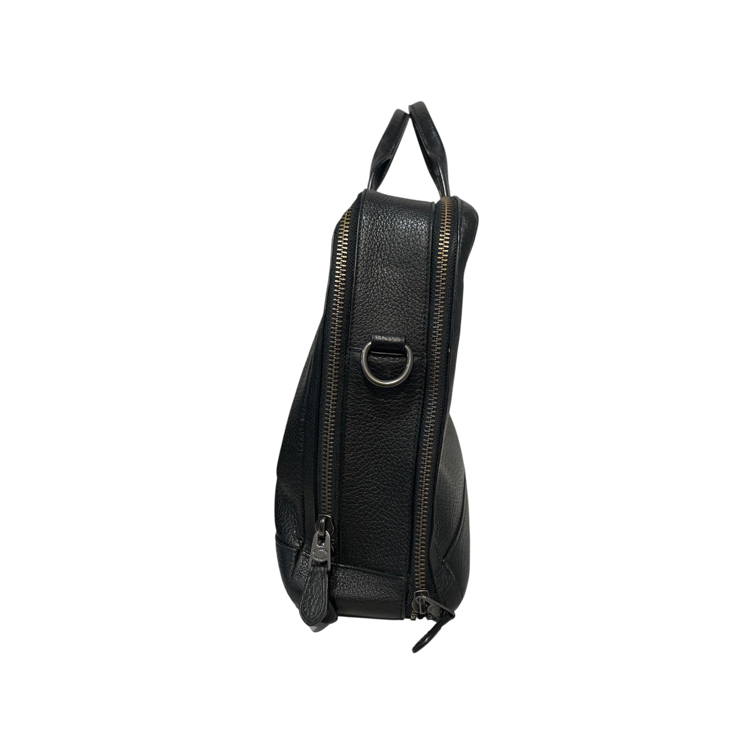 COACH/Briefcase/Leather/BLK/ view 3