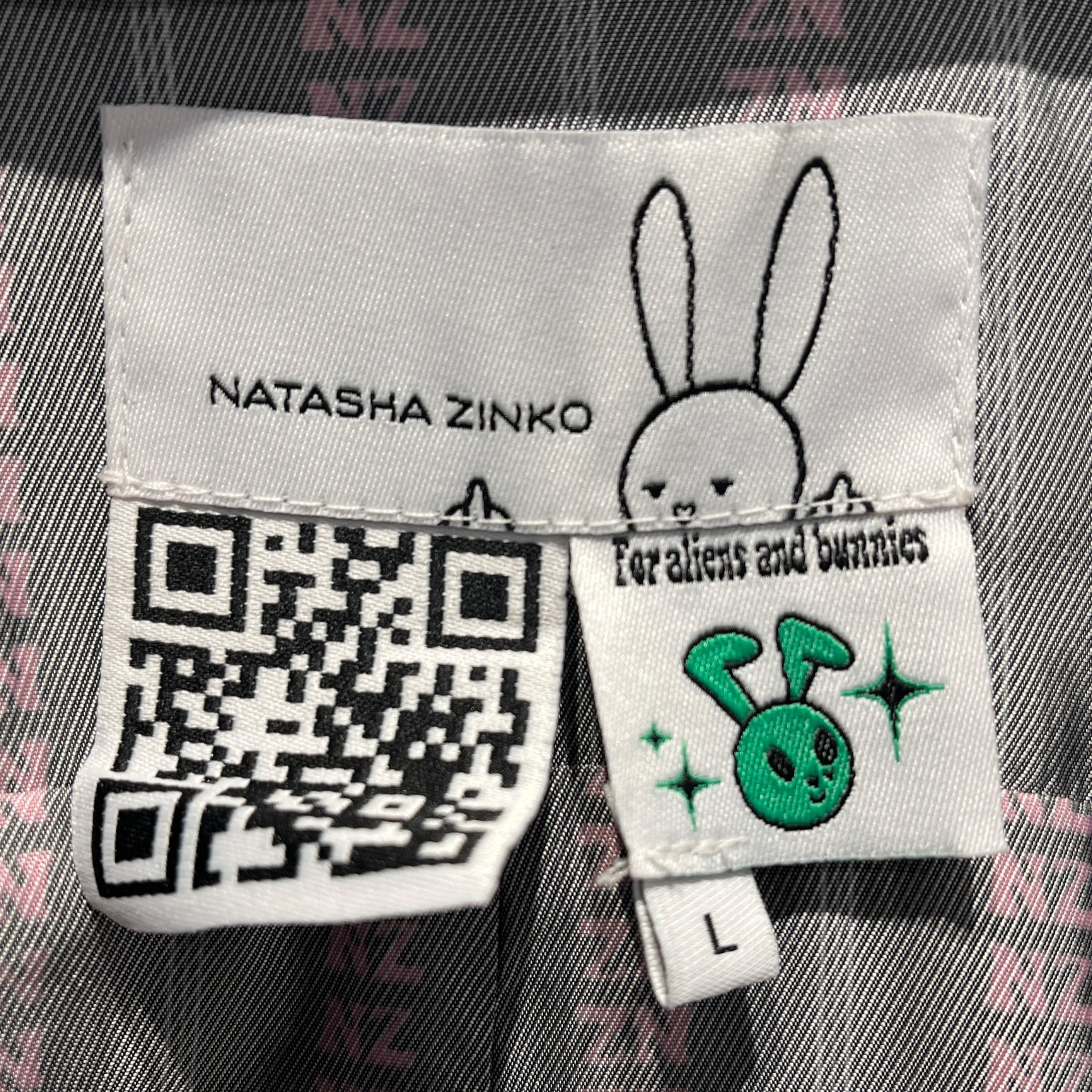 NZ(NATASHA ZINKO)/Tailored Jkt/L/Hemp/GRY/DISTRESSED BLAZER view 3
