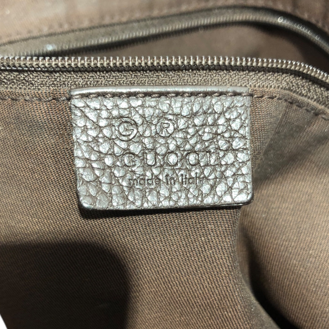 GUCCI/Tote Bag/Monogram/Cotton/BRW/LG Monogram Tote Bag w Charm view 7