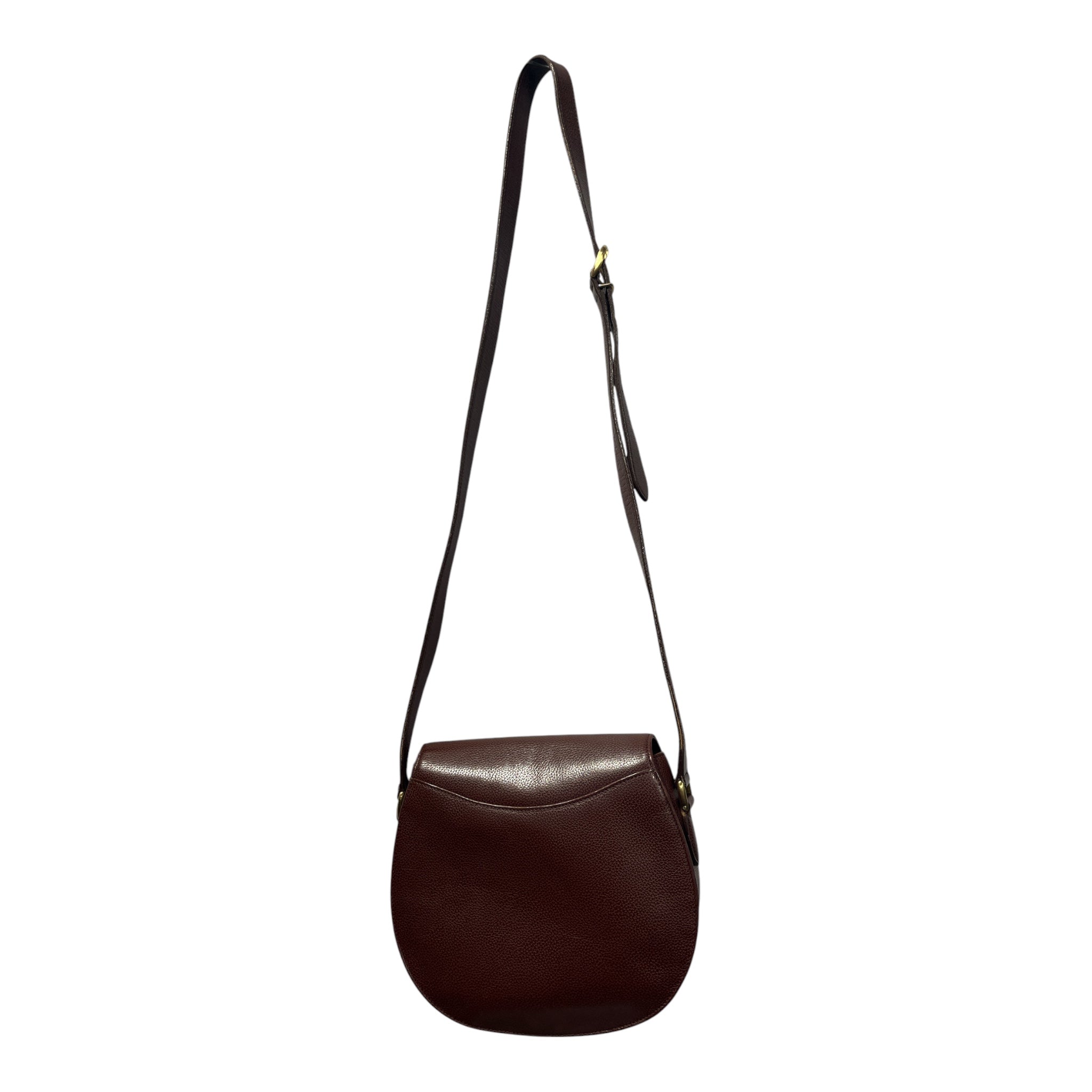 COACH/Cross Body Bag/Leather/BRW/MADISON CARLYLE GOLD TURN LOCK view 2