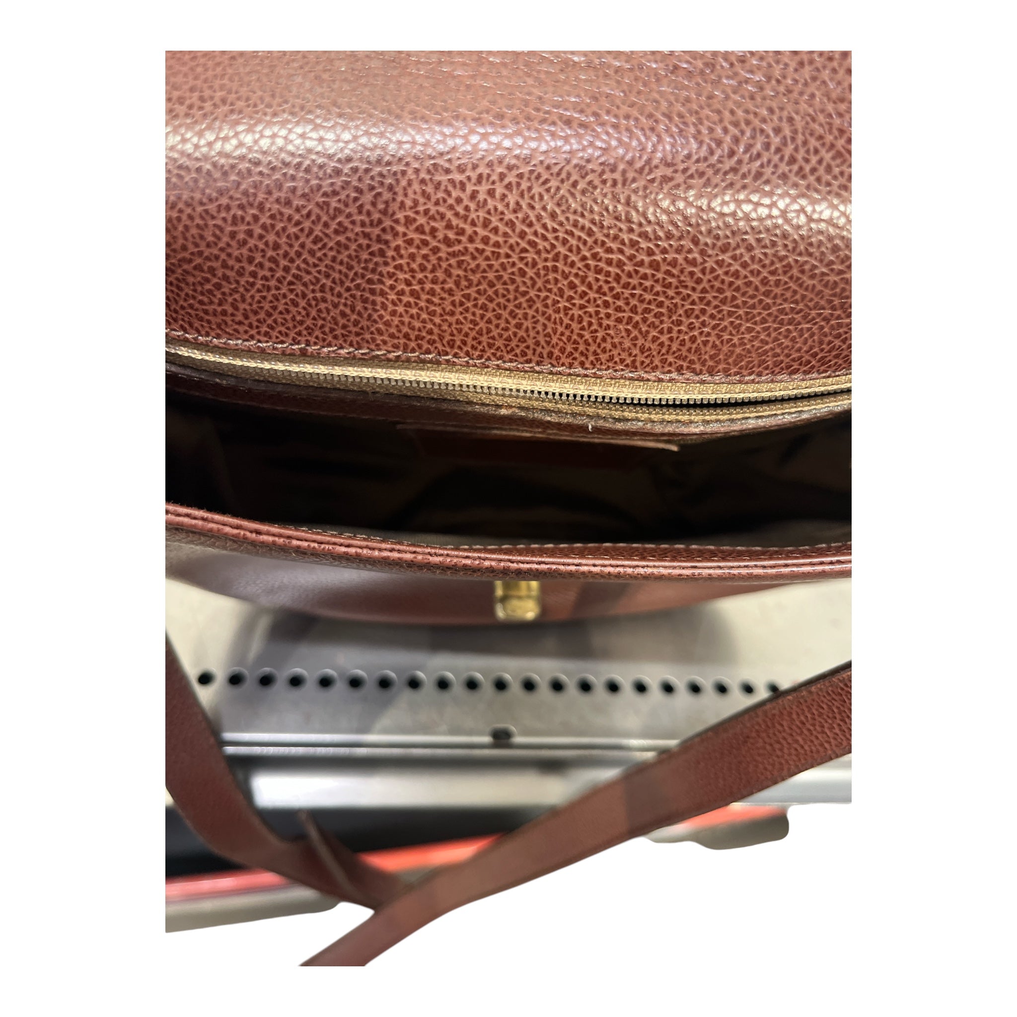 COACH/Cross Body Bag/Leather/BRW/MADISON CARLYLE GOLD TURN LOCK view 4