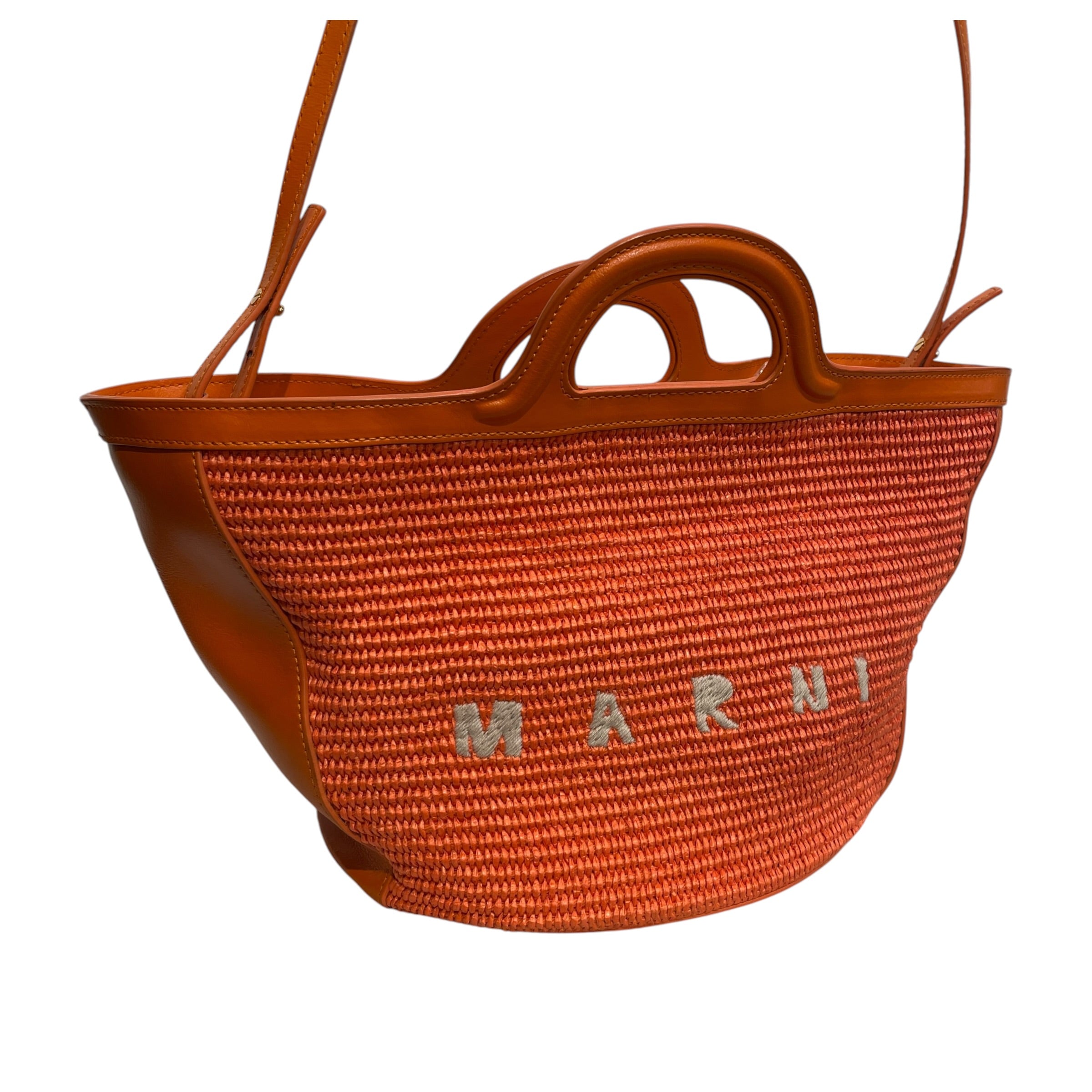 MARNI/Cross Body Bag/Leather/ORN/MARNI STITCH BAG view 6