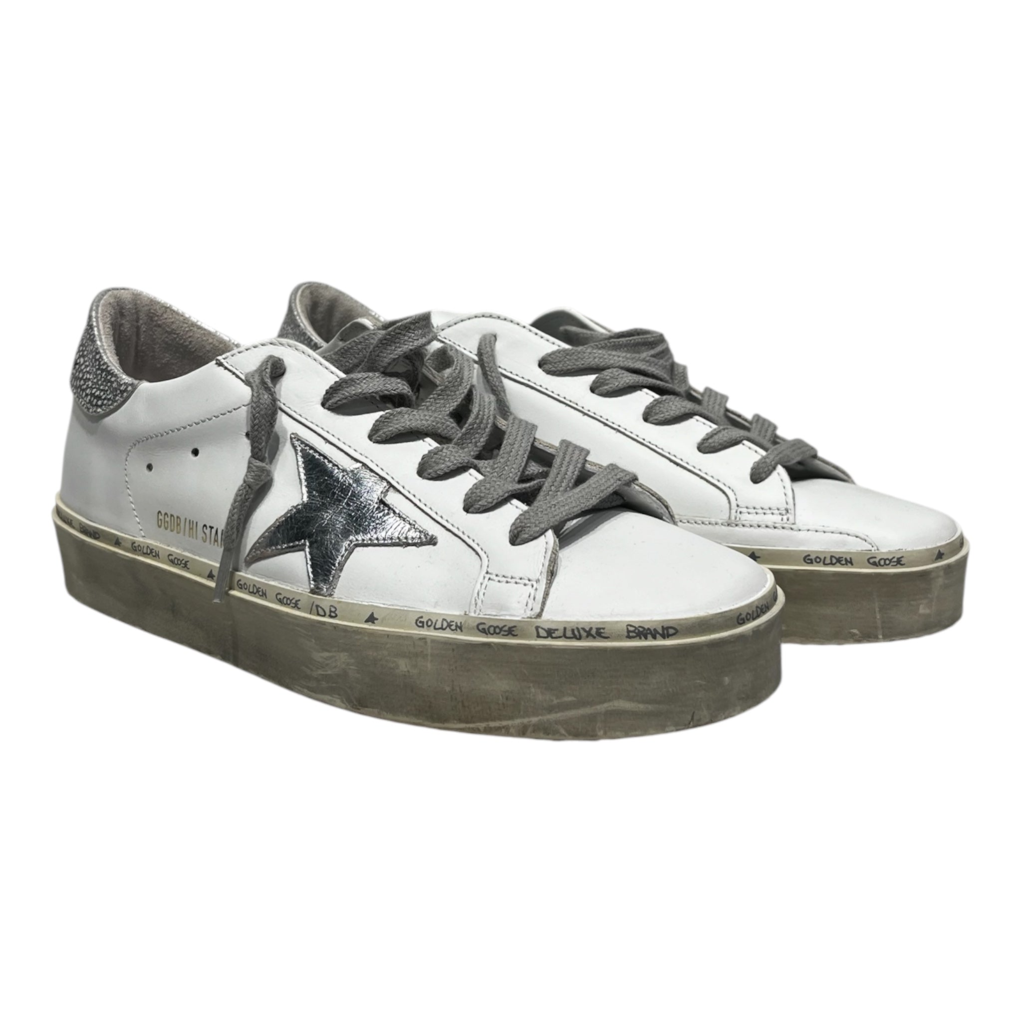 GOLDEN GOOSE/Low-Sneakers/EU 39/Leather/WHT/ view 1