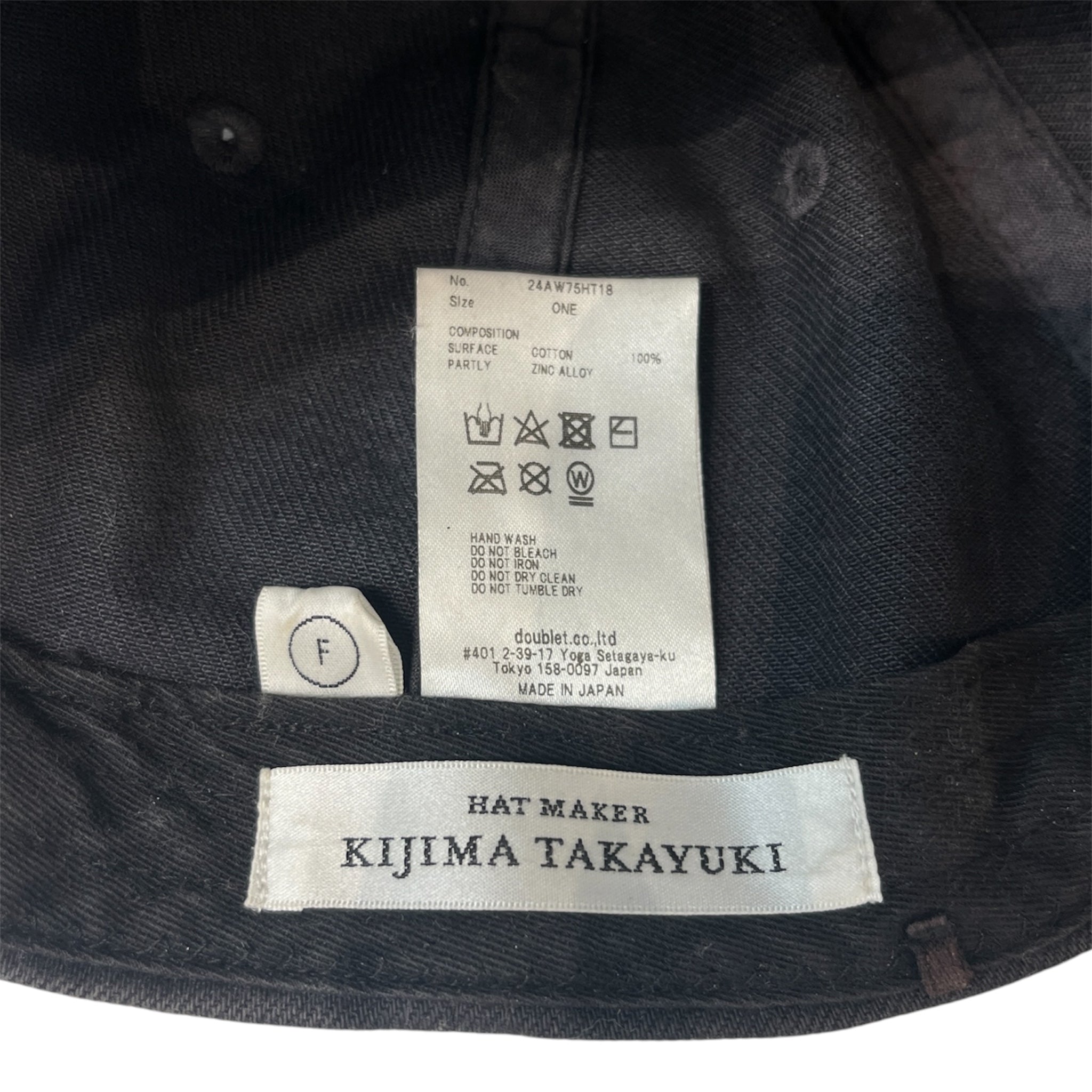 doublet/Cap/Cotton/GRY/ view 3