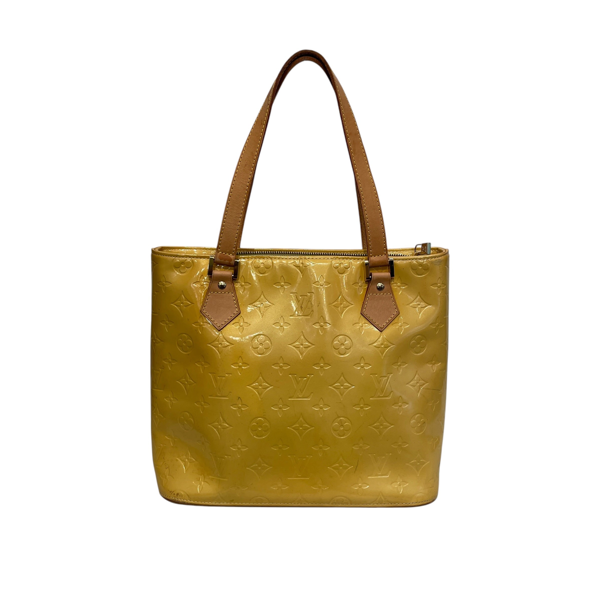 LOUIS VUITTON/Bag/Leather/YEL/VERNIS HOUSTON TOTE view 1