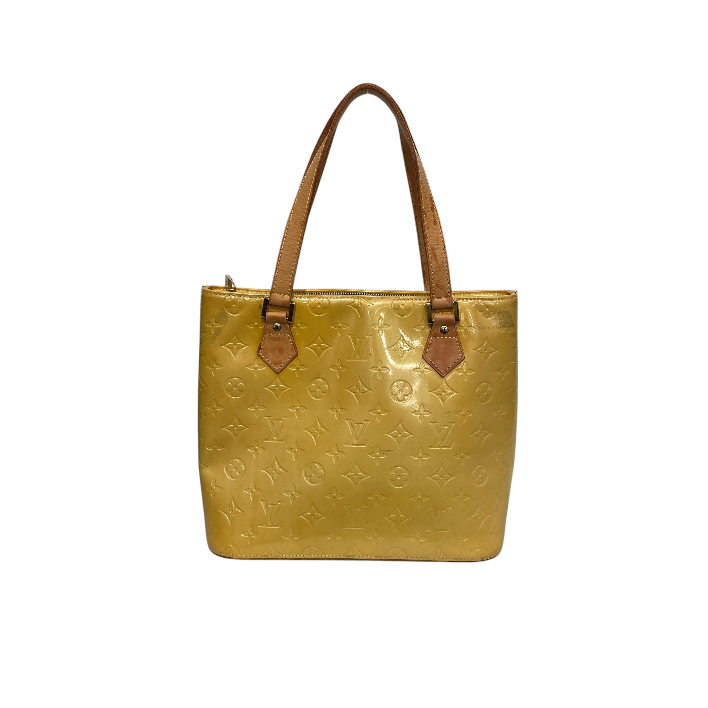 LOUIS VUITTON/Bag/Leather/YEL/VERNIS HOUSTON TOTE view 2
