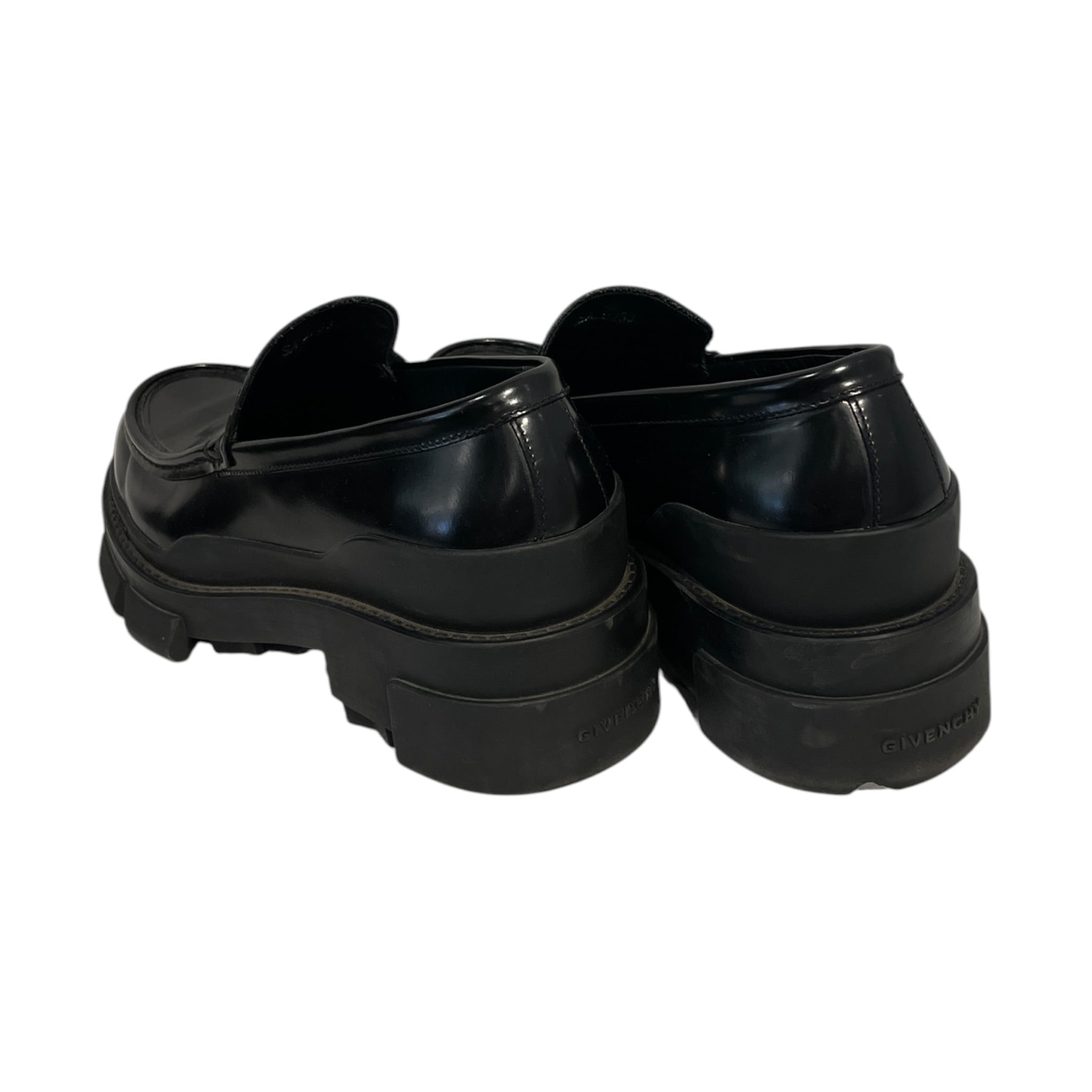 GIVENCHY/Loafers/US 9/Leather/BLK/GIVENCHY PLATFORM CHUNKY view 2