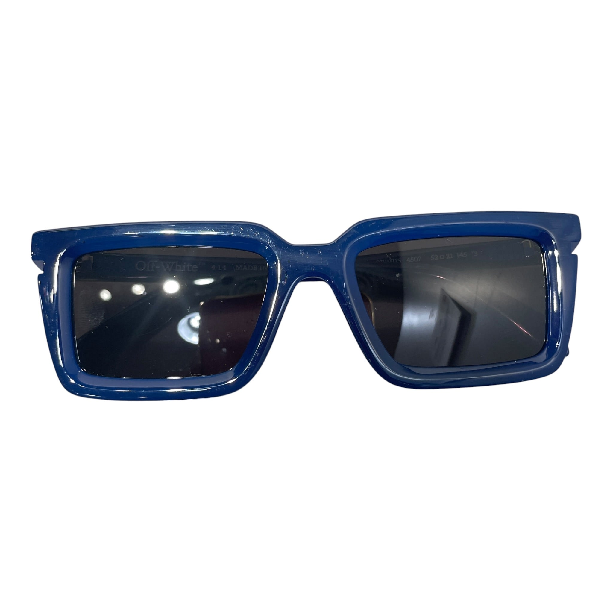 OFF-WHITE/Sunglasses/Plastic/BLU/M's/Tuscon view 1