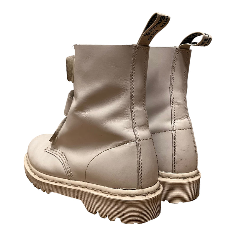 Dr.Martens/Boots/US 9/Leather/WHT/