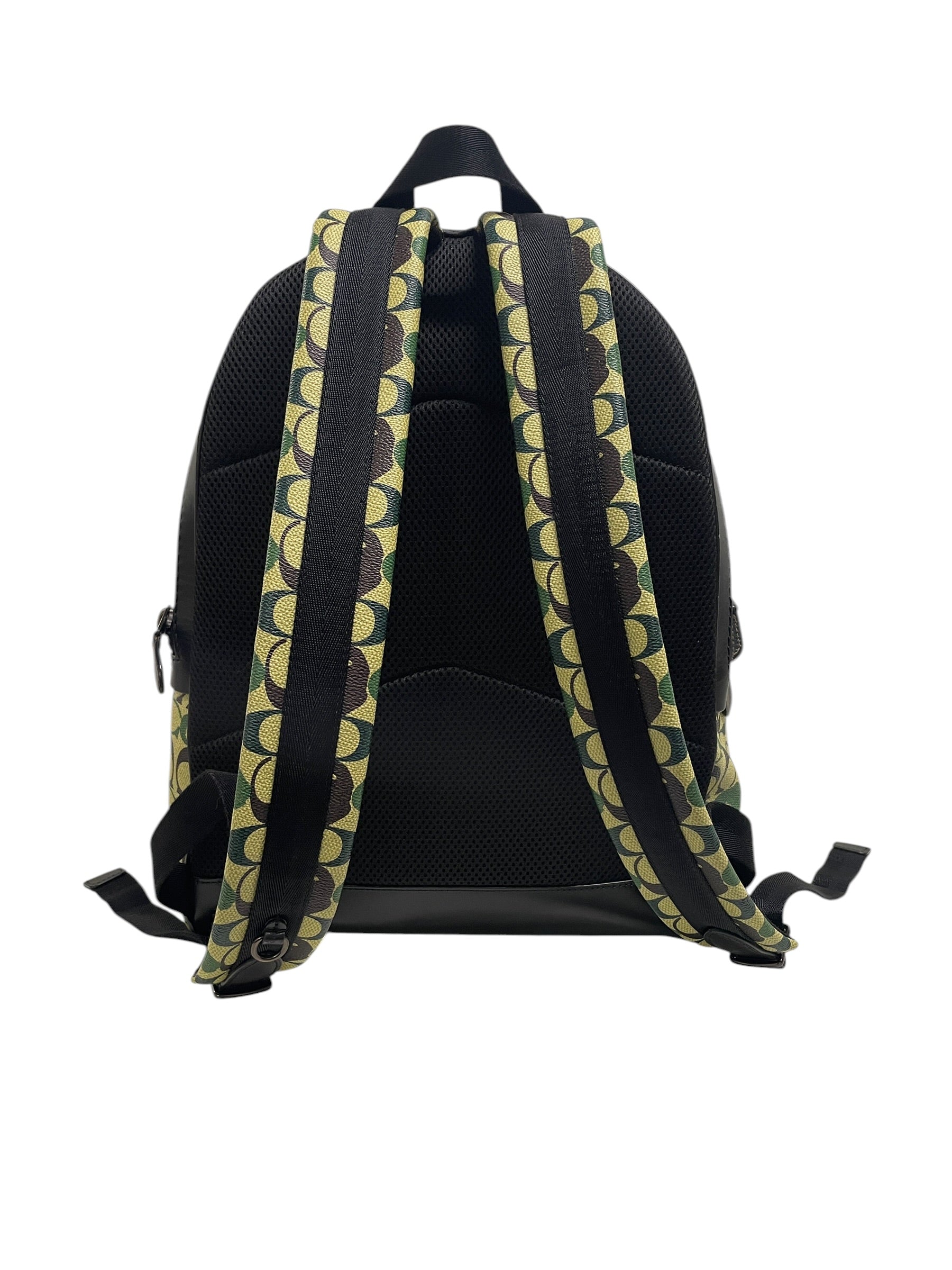 COACH/A BATHING APE/Backpack/Leather/GRN/ALL OVER LOGO view 2