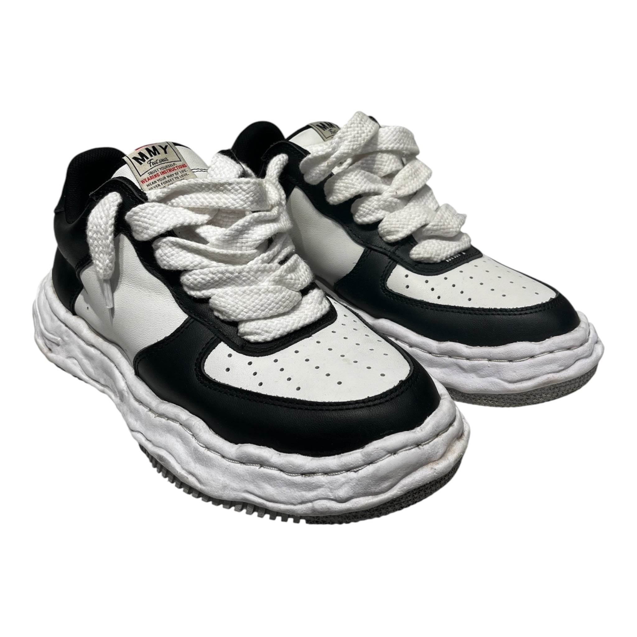 MIHARA YASUHIRO/Low-Sneakers/EU 43/Cotton/BLK/Wayne OG view 1