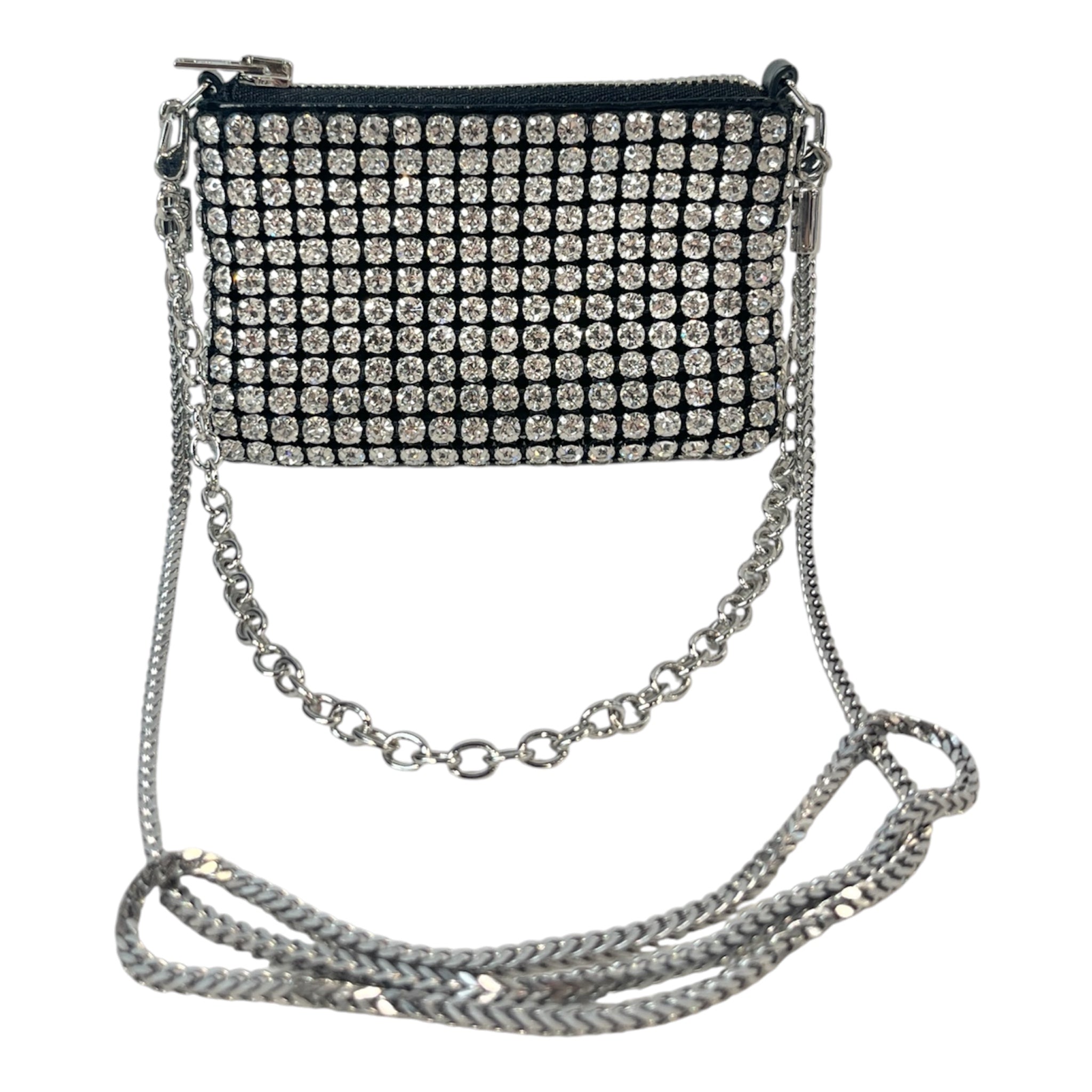 Alexander Wang/Cross Body Bag/Glitter/SLV/Alexander Wang Heiress Purse view 2