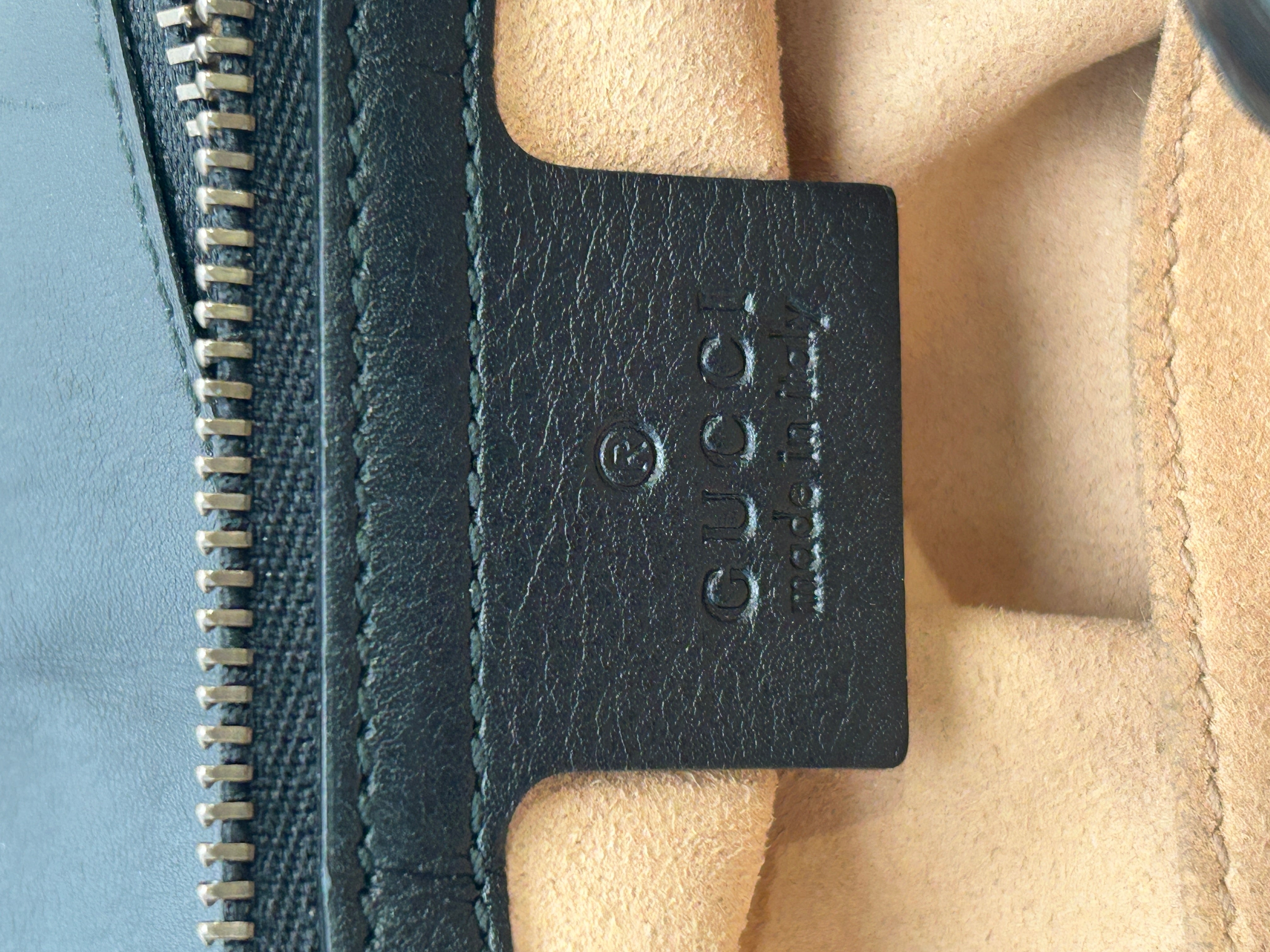 GUCCI/Bag/Leather/BLK/MARMOT MEDIUM BAG view 4
