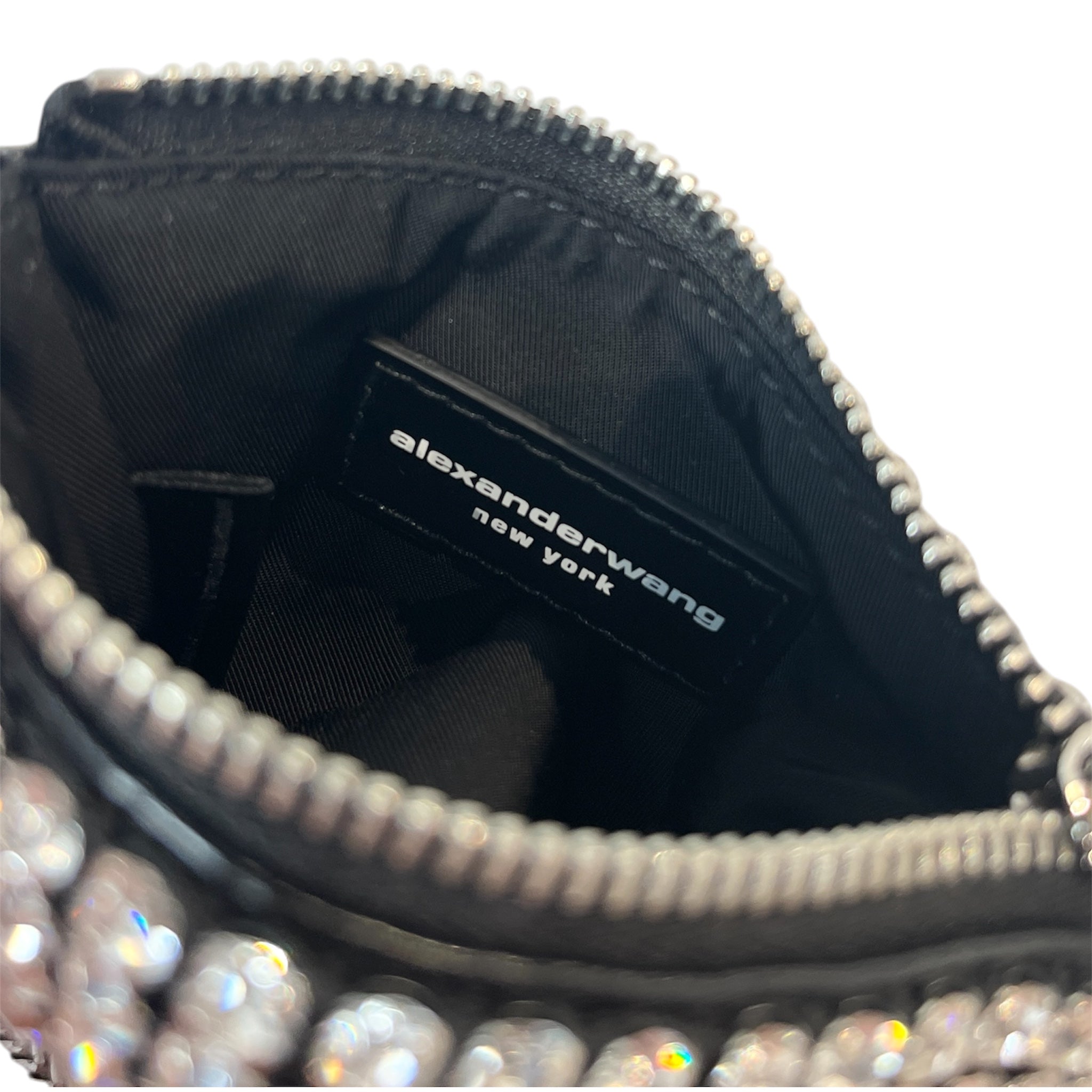 Alexander Wang/Cross Body Bag/Glitter/SLV/Alexander Wang Heiress Purse view 6