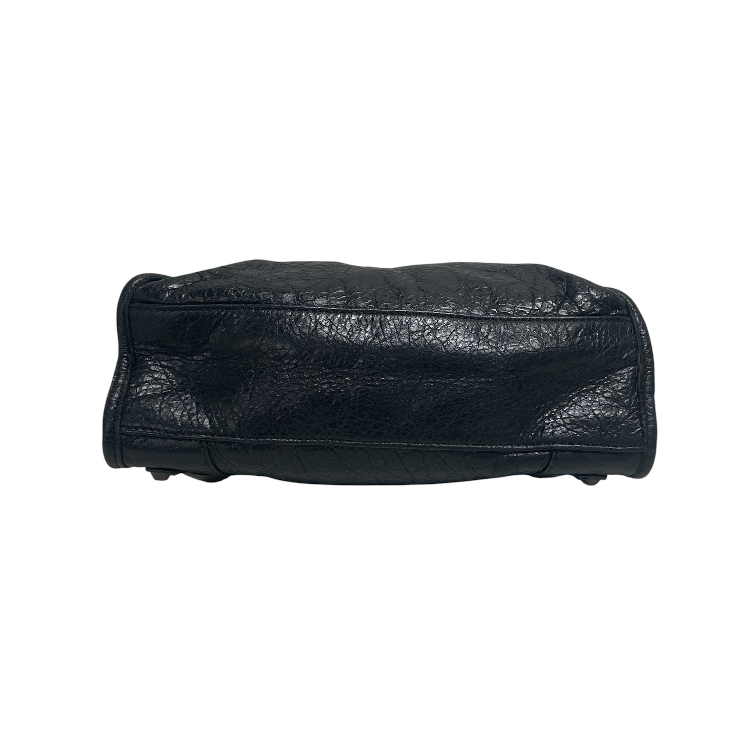 BALENCIAGA/Bag/Leather/BLK/MIRROR ATTACH SMALL CITY view 3