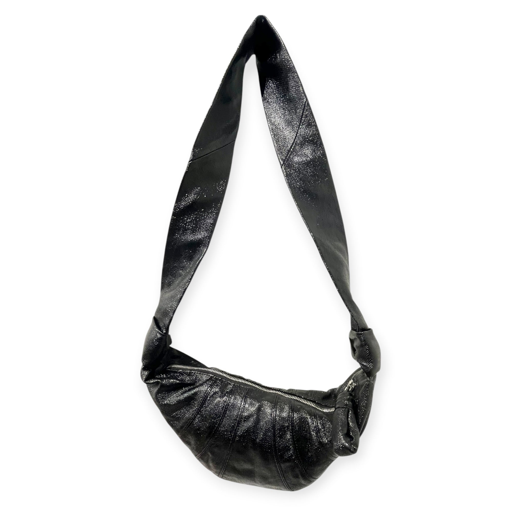 LEMAIRE/Bag/Leather/BLK/GLITTER CROISSANT BAG SMALL view 1