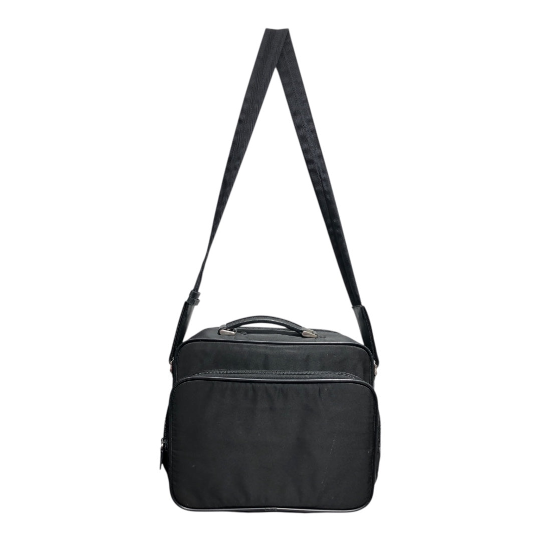PRADA/Briefcase/Nylon/BLK/Laptop/Briefcase view 1
