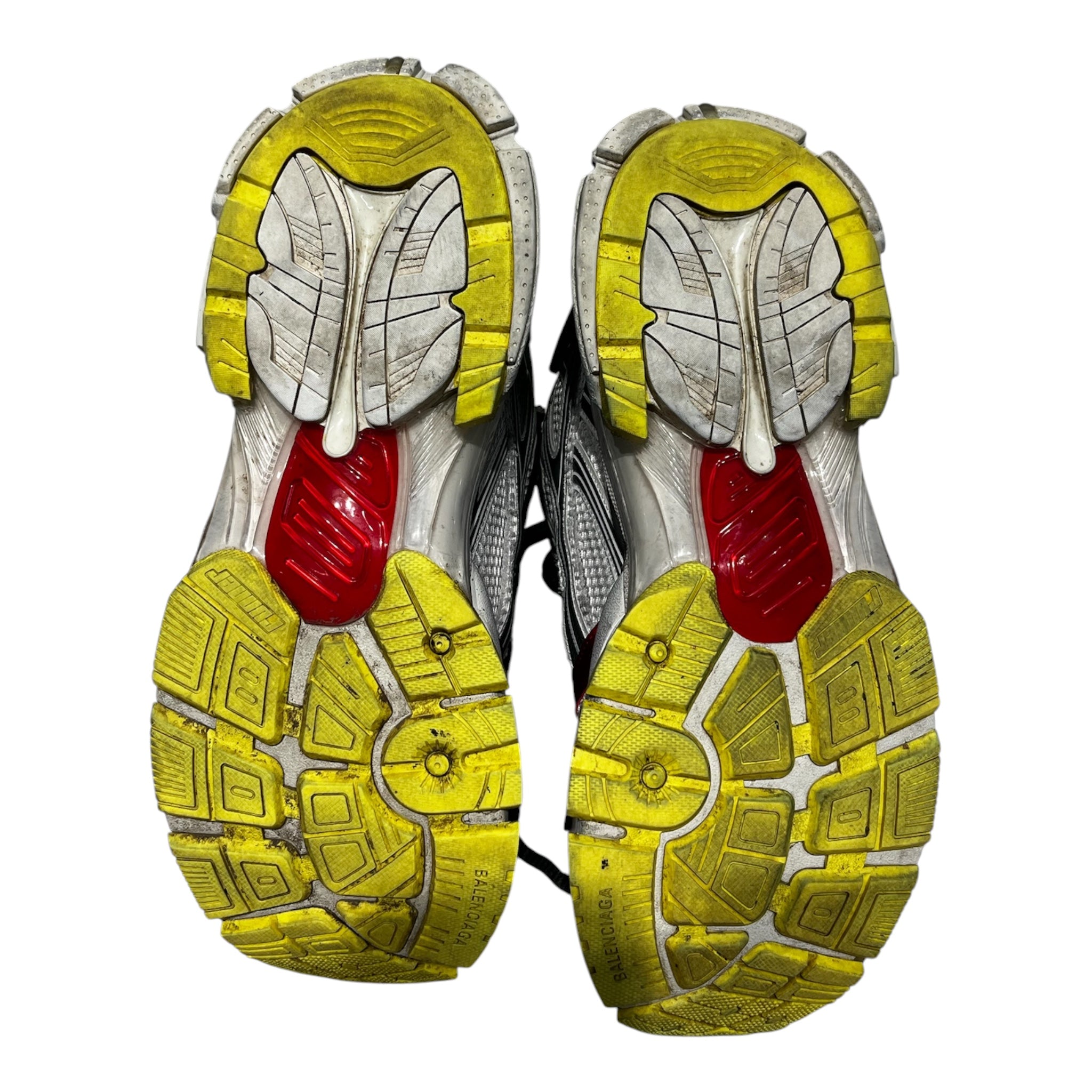 BALENCIAGA/Low-Sneakers/US 12/GRY/Runner 772774 yellow sole view 3
