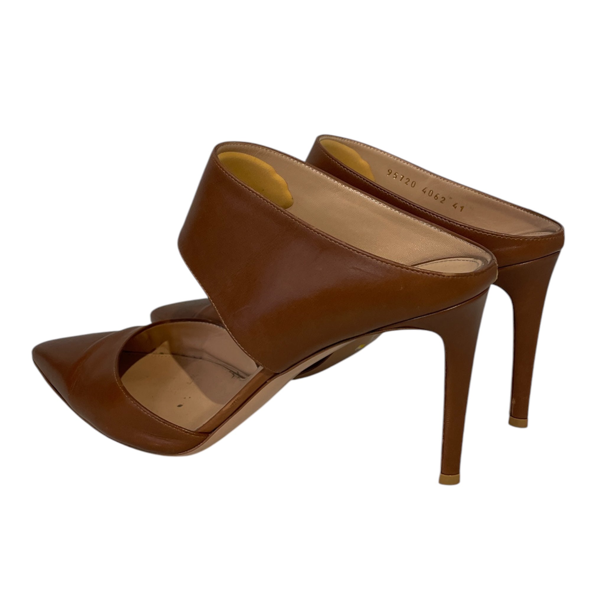 Gianvito Rossi/Heels/US 9/Leather/BRW/MULES view 2