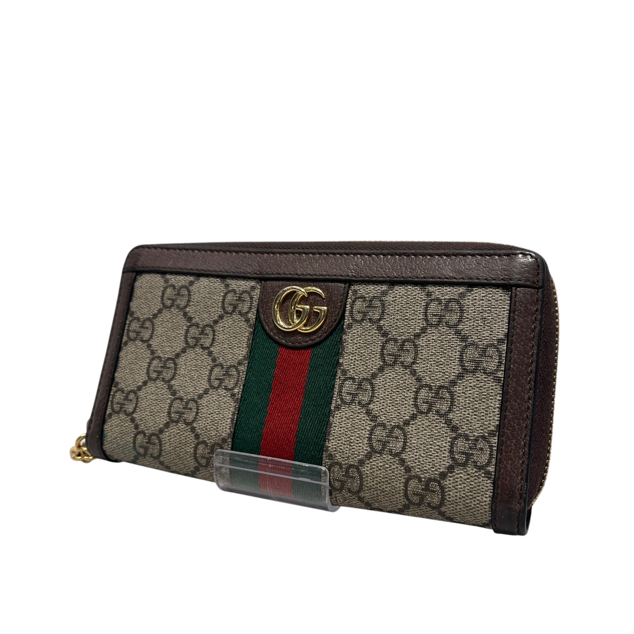 GUCCI/Long Wallet/Monogram/Leather/BEG/L's/OPHIDIA GG LONG WALLET view 1