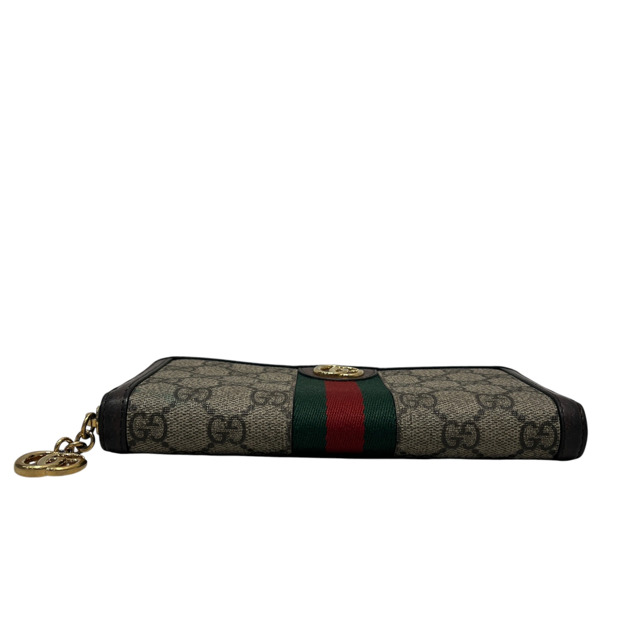 GUCCI/Long Wallet/Monogram/Leather/BEG/L's/OPHIDIA GG LONG WALLET view 3