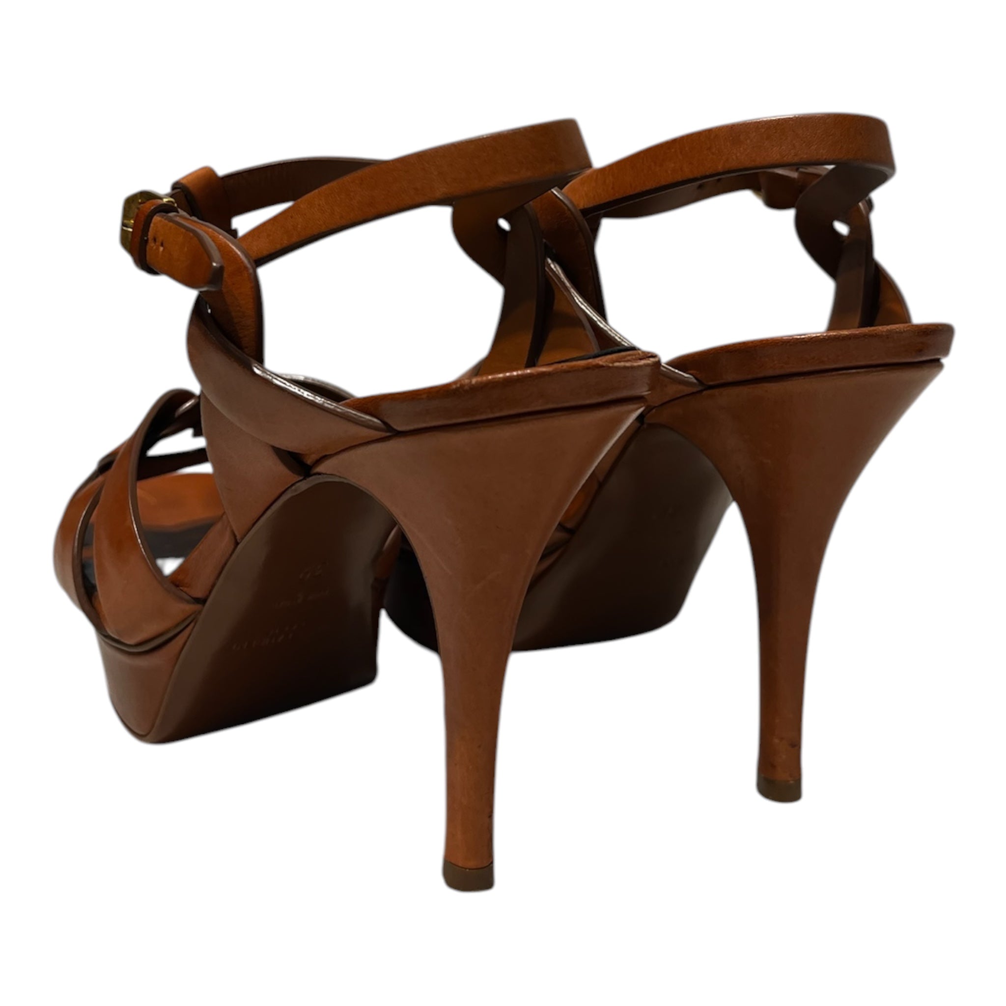 YVES SAINT LAURENT/Heels/EU 39/Leather/CML/PLATFORM HEELS view 2