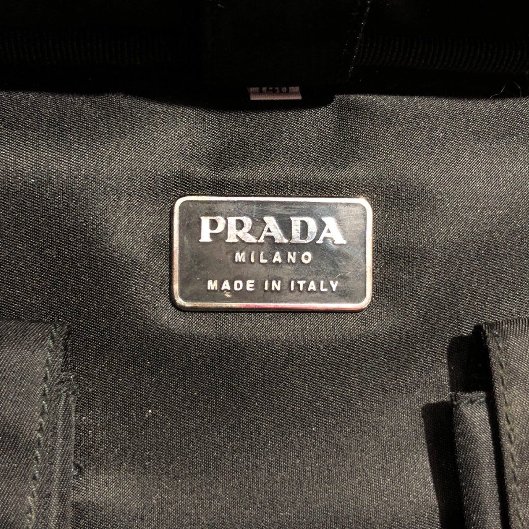 PRADA/Briefcase/Nylon/BLK/Laptop/Briefcase view 11