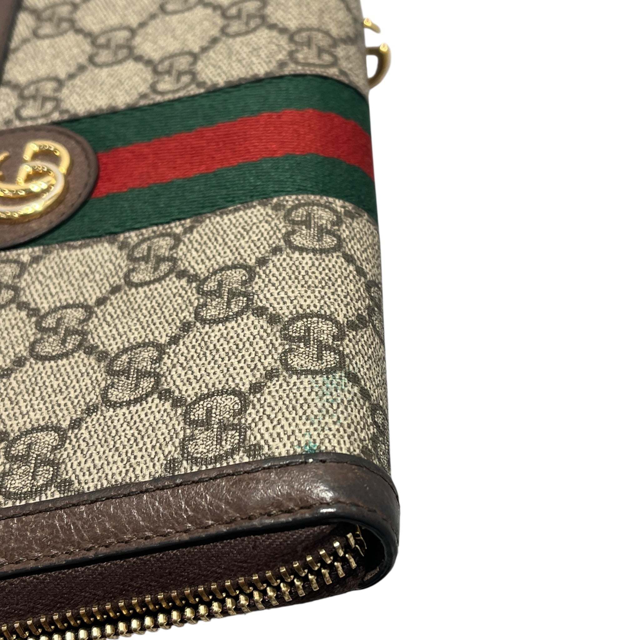 GUCCI/Long Wallet/Monogram/Leather/BEG/L's/OPHIDIA GG LONG WALLET view 10