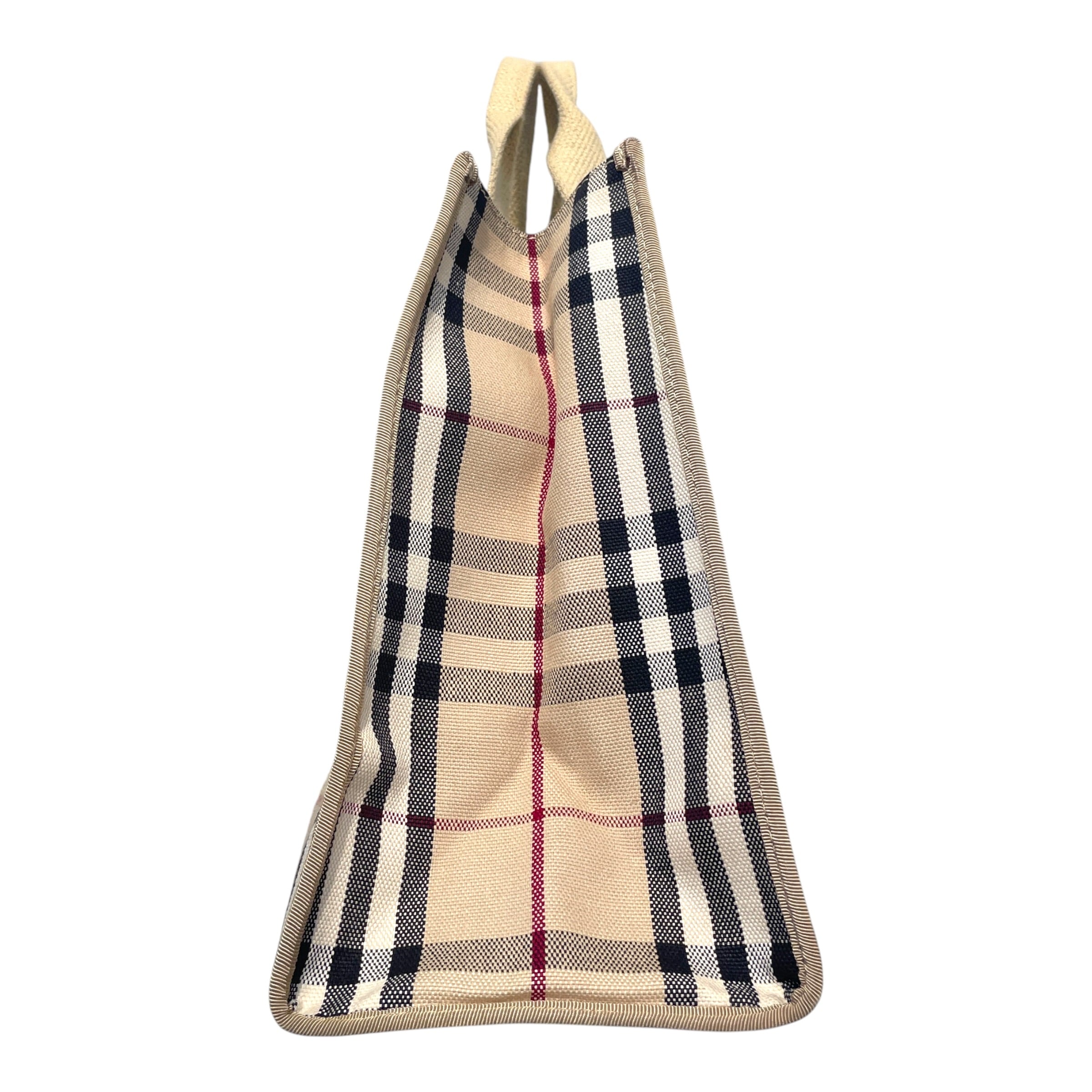 BURBERRY/Tote Bag/Stripe/Cotton/MLT/Nova Check Tote view 2