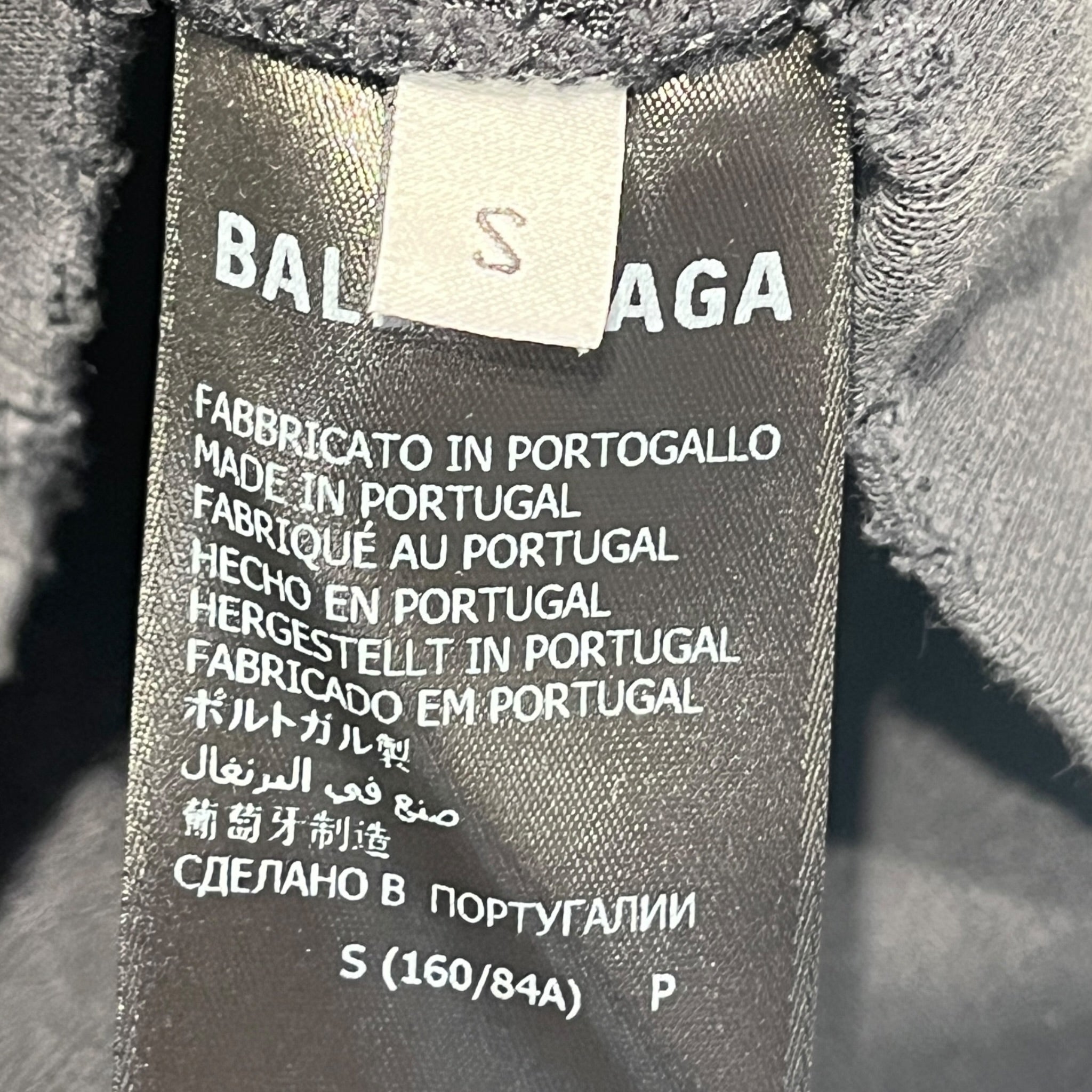 BALENCIAGA/Hoodie/Cotton/BLK/LOGO ON FRONT AND BACK view 4