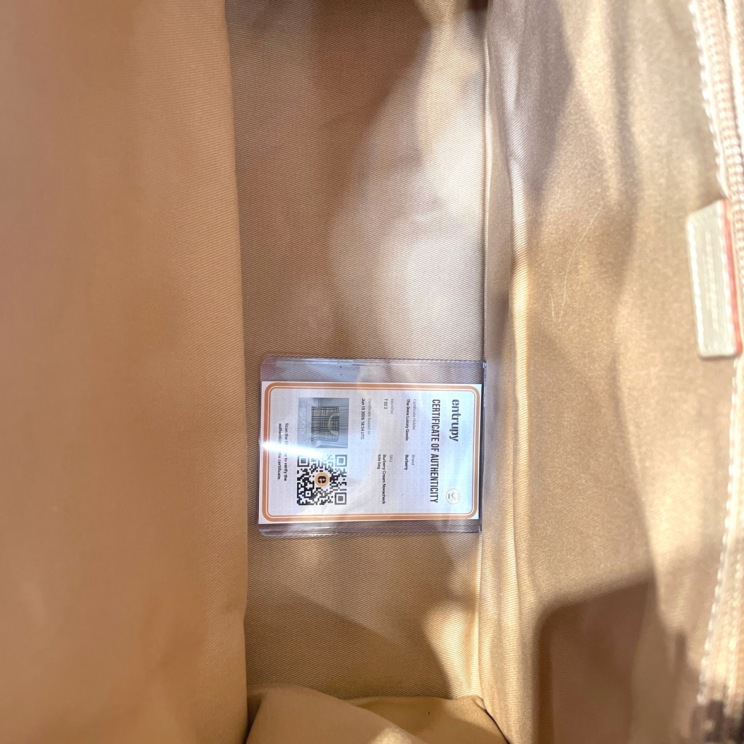 BURBERRY/Tote Bag/Stripe/Cotton/MLT/Nova Check Tote view 4