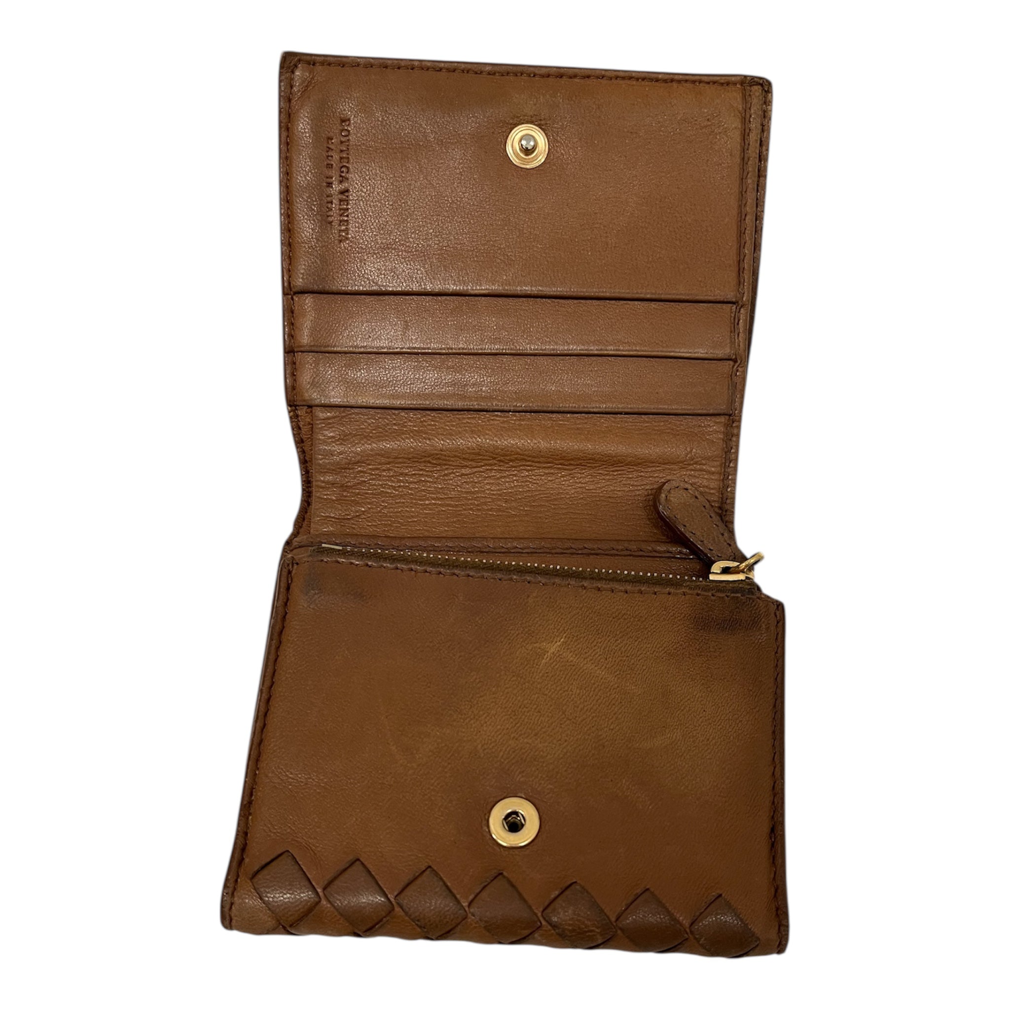 BOTTEGA VENETA/Trifold Wallet/Leather/BRW/INTRECCIATO 164187V00132510 view 5