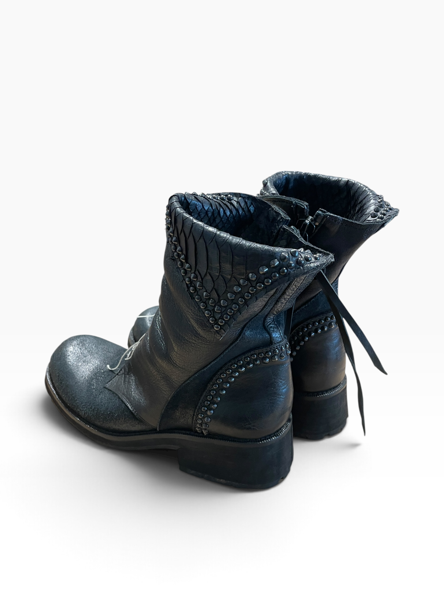 KMRii/Boots/US 9/Leather/BLK/KMRII CRUSH BOOT BLK PYTHON view 2