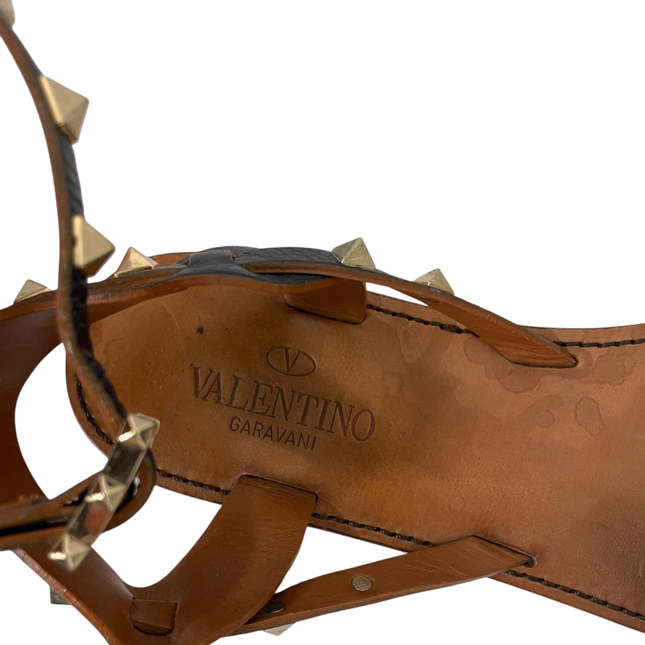 VALENTINO/Sandals/EU 40/Leather/BRW/ view 3