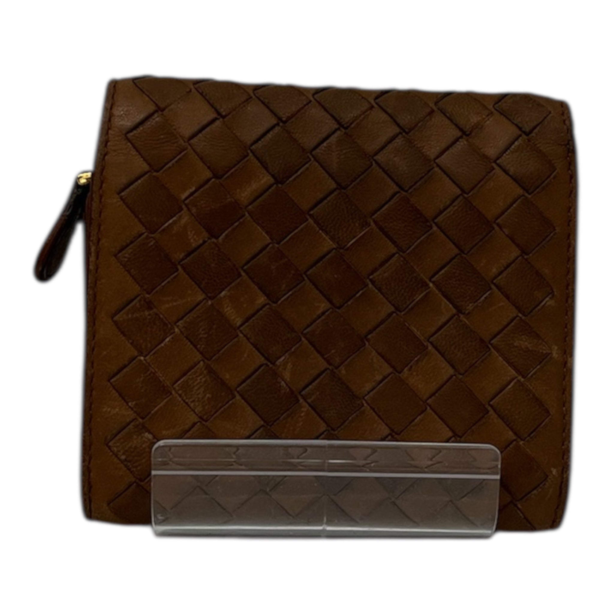 BOTTEGA VENETA/Trifold Wallet/Leather/BRW/INTRECCIATO 164187V00132510 view 1