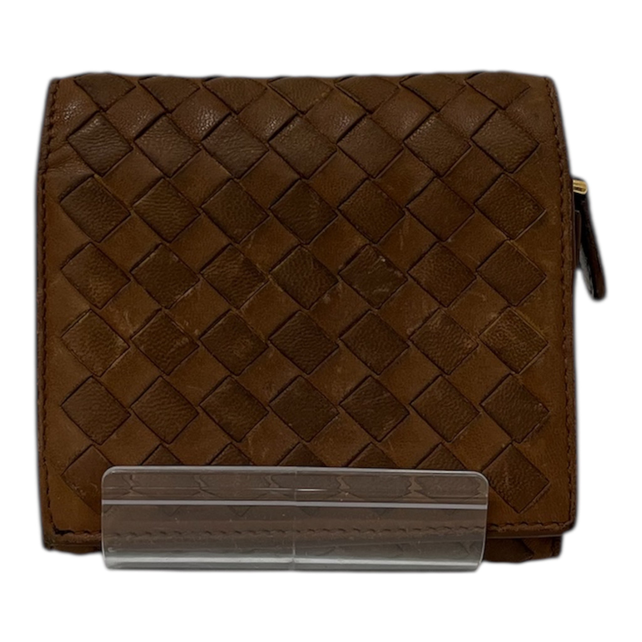 BOTTEGA VENETA/Trifold Wallet/Leather/BRW/INTRECCIATO 164187V00132510 view 2