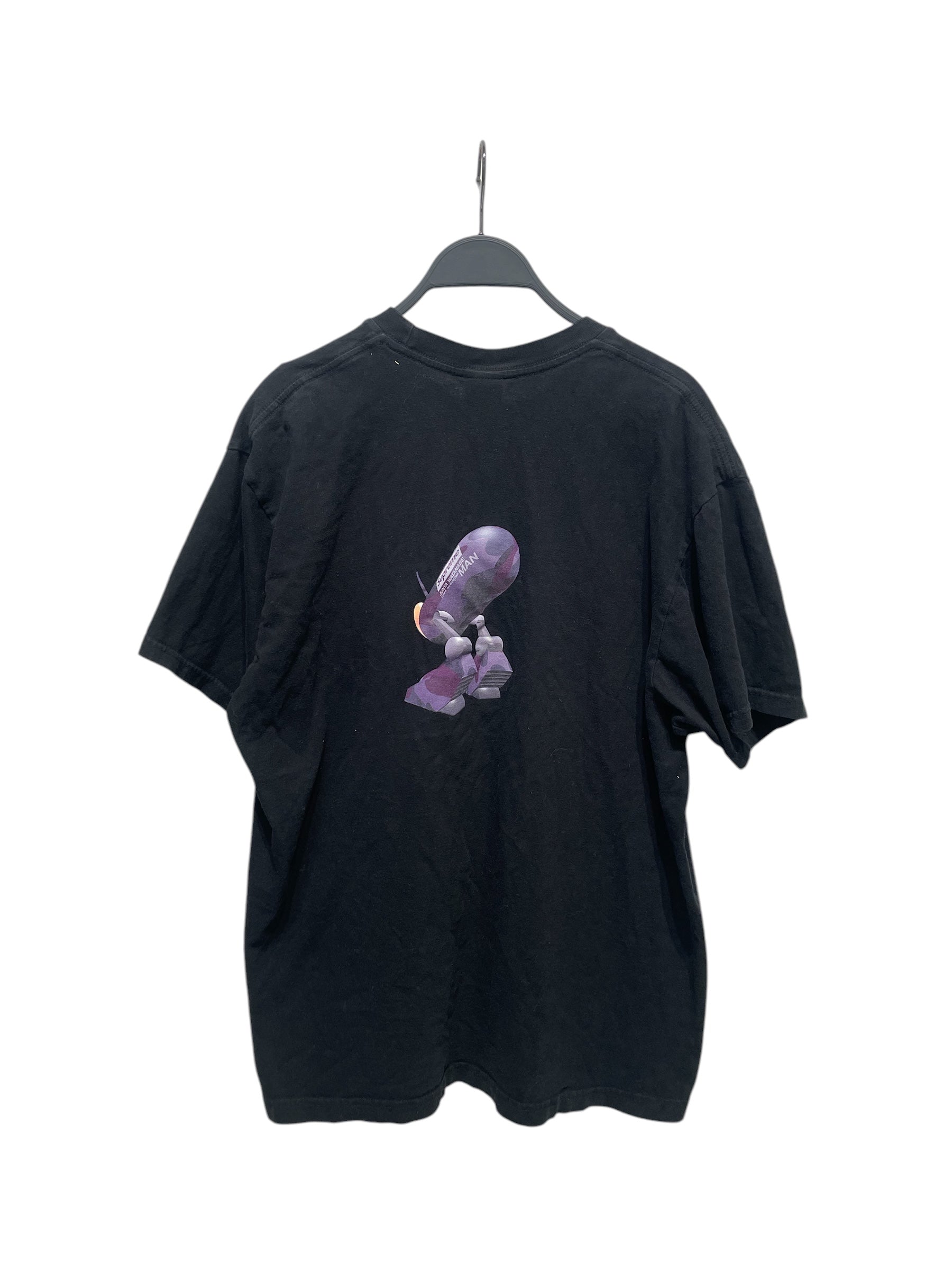 Supreme/JUNYA WATANABE COMME des GARCONS/T-Shirt/L/Cotton/BLK/BUGSEX view 2