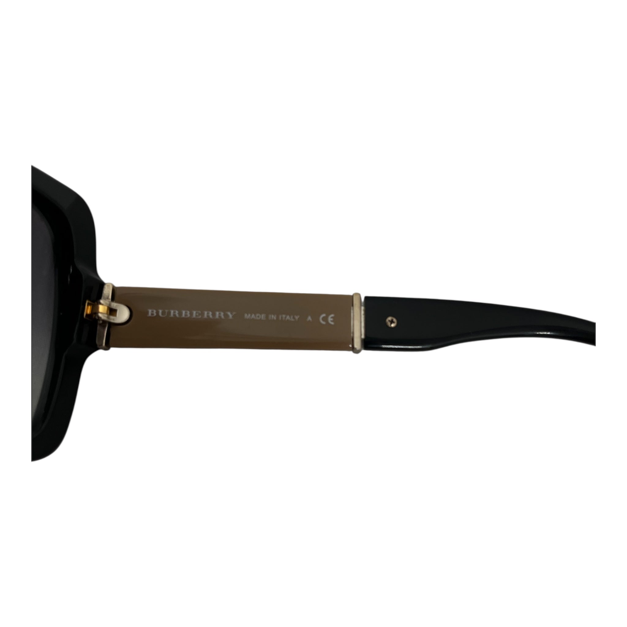 BURBERRY/Glasses/Plaid/Plastic/BLK/CLASSIC CHECK PLAID view 3