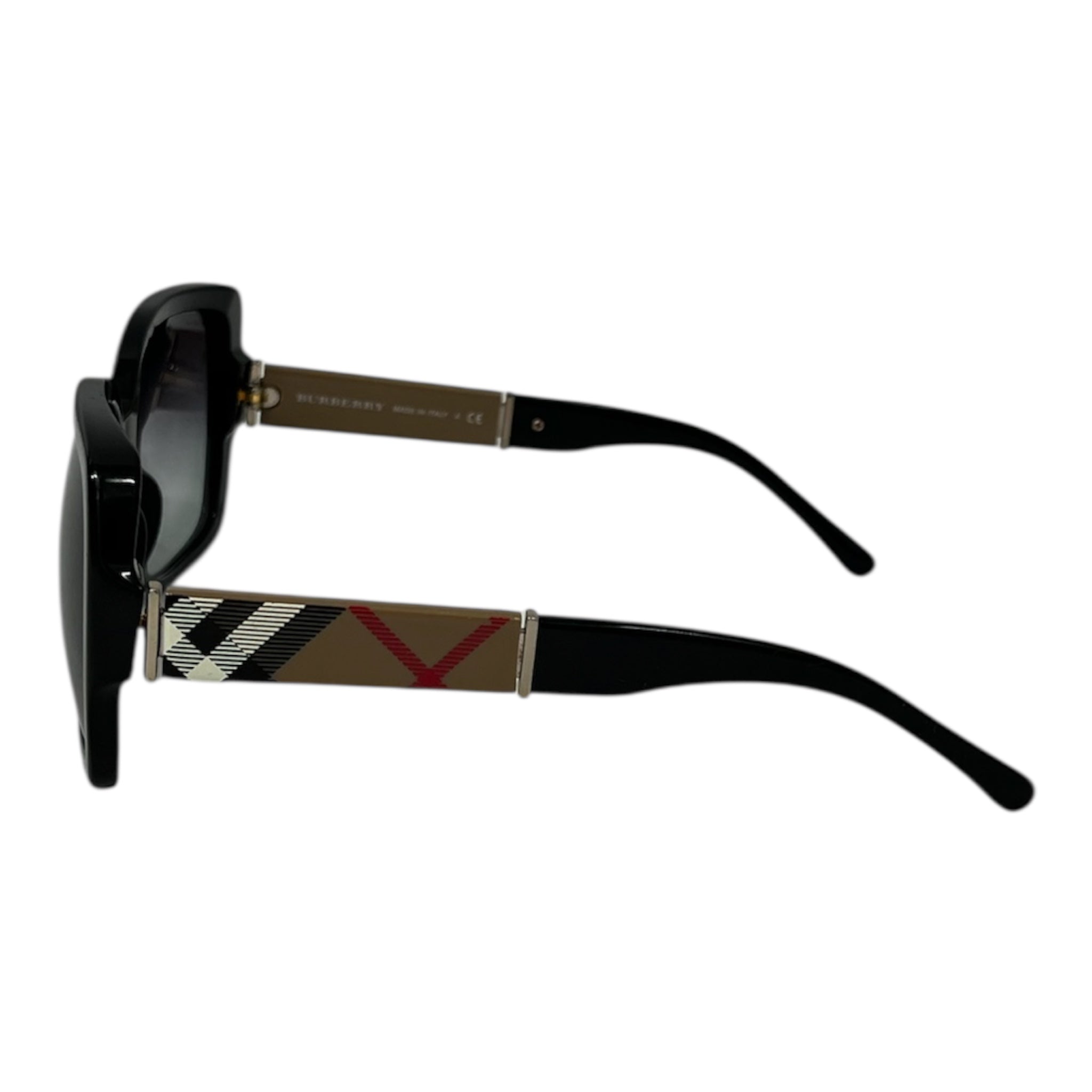 BURBERRY/Glasses/Plaid/Plastic/BLK/CLASSIC CHECK PLAID view 2