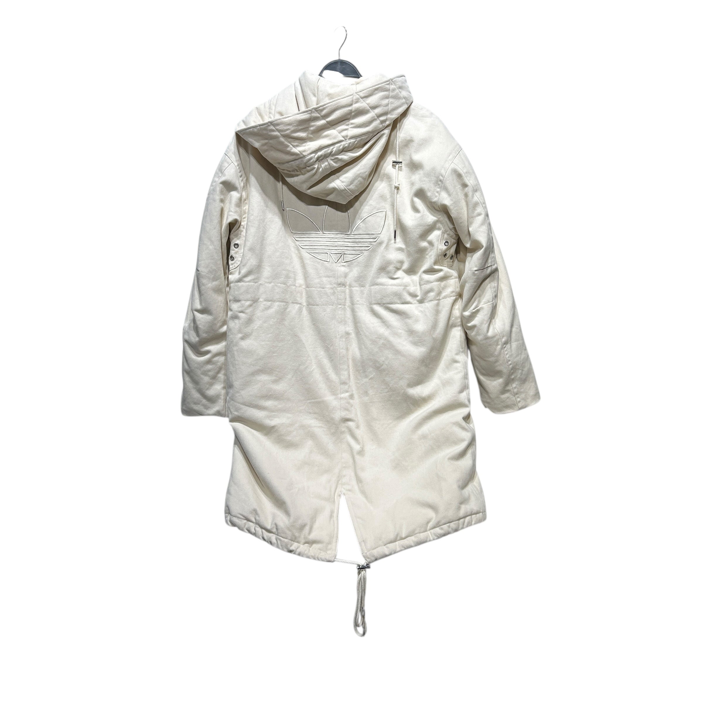 adidas/WALES BONNER/Trench Coat/S/Cotton/CRM/ view 2