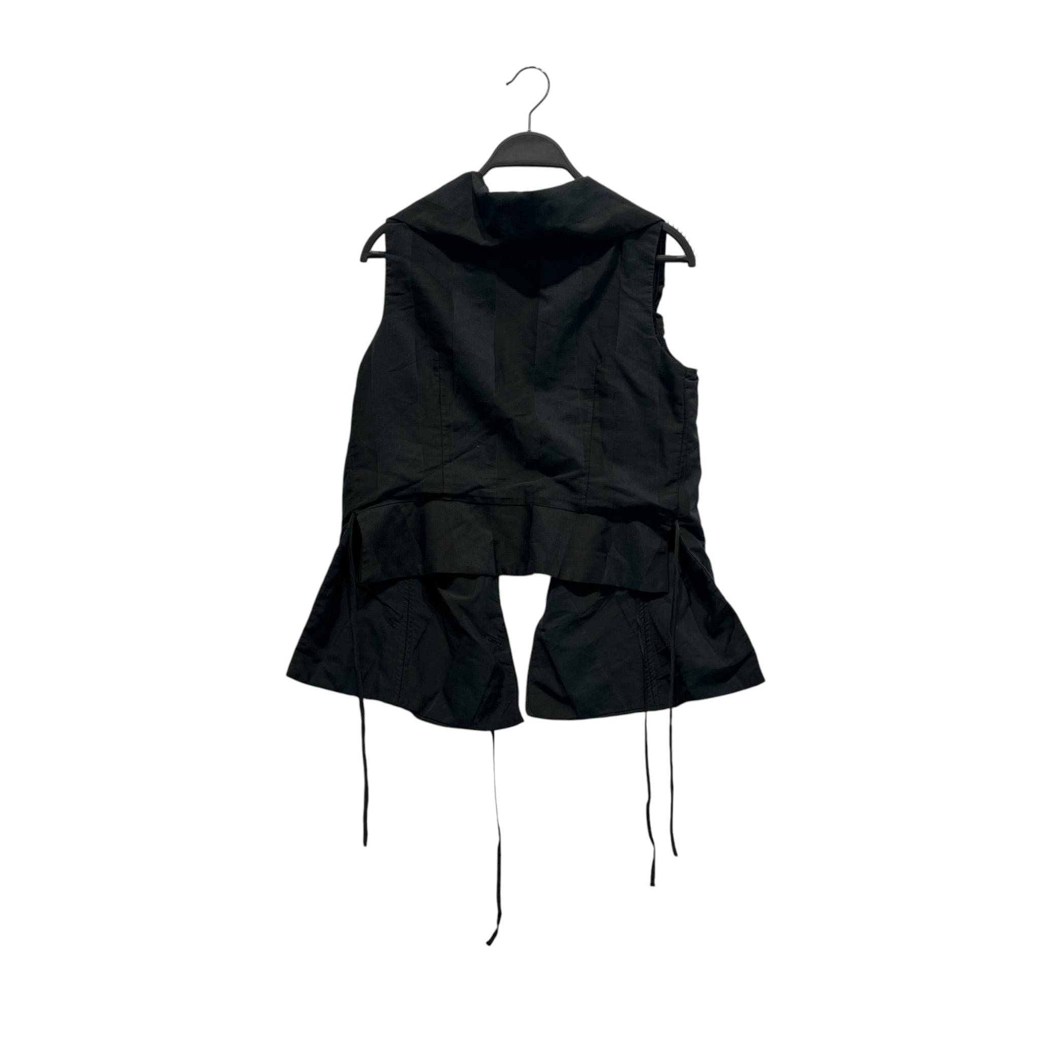 Vivienne Westwood RED LABEL/Vest/M/L/Stripe/Cotton/BLK/ASYM TIE VEST view 2