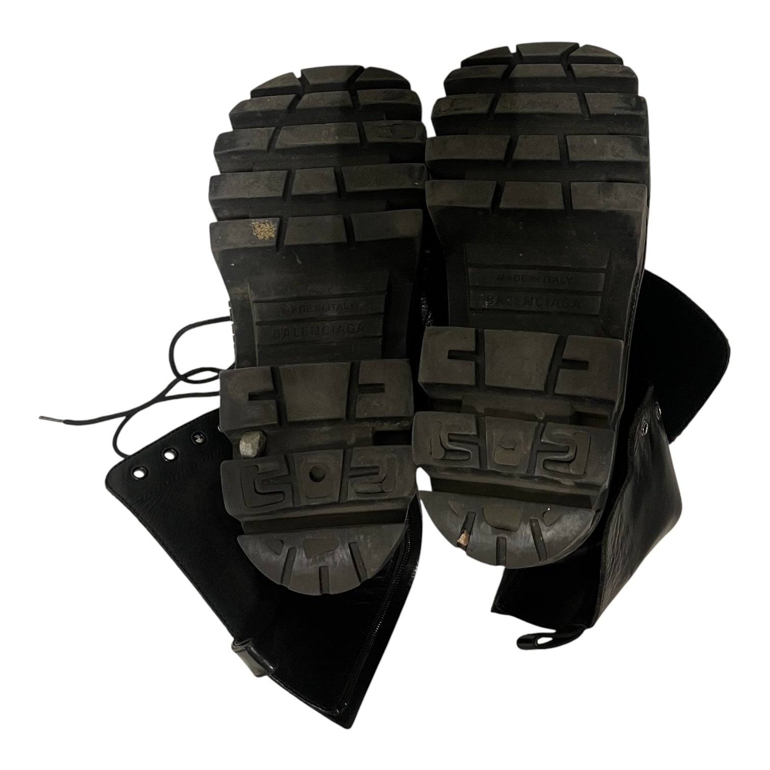 BALENCIAGA/Boots/US 11/Cotton/BLK/ view 3