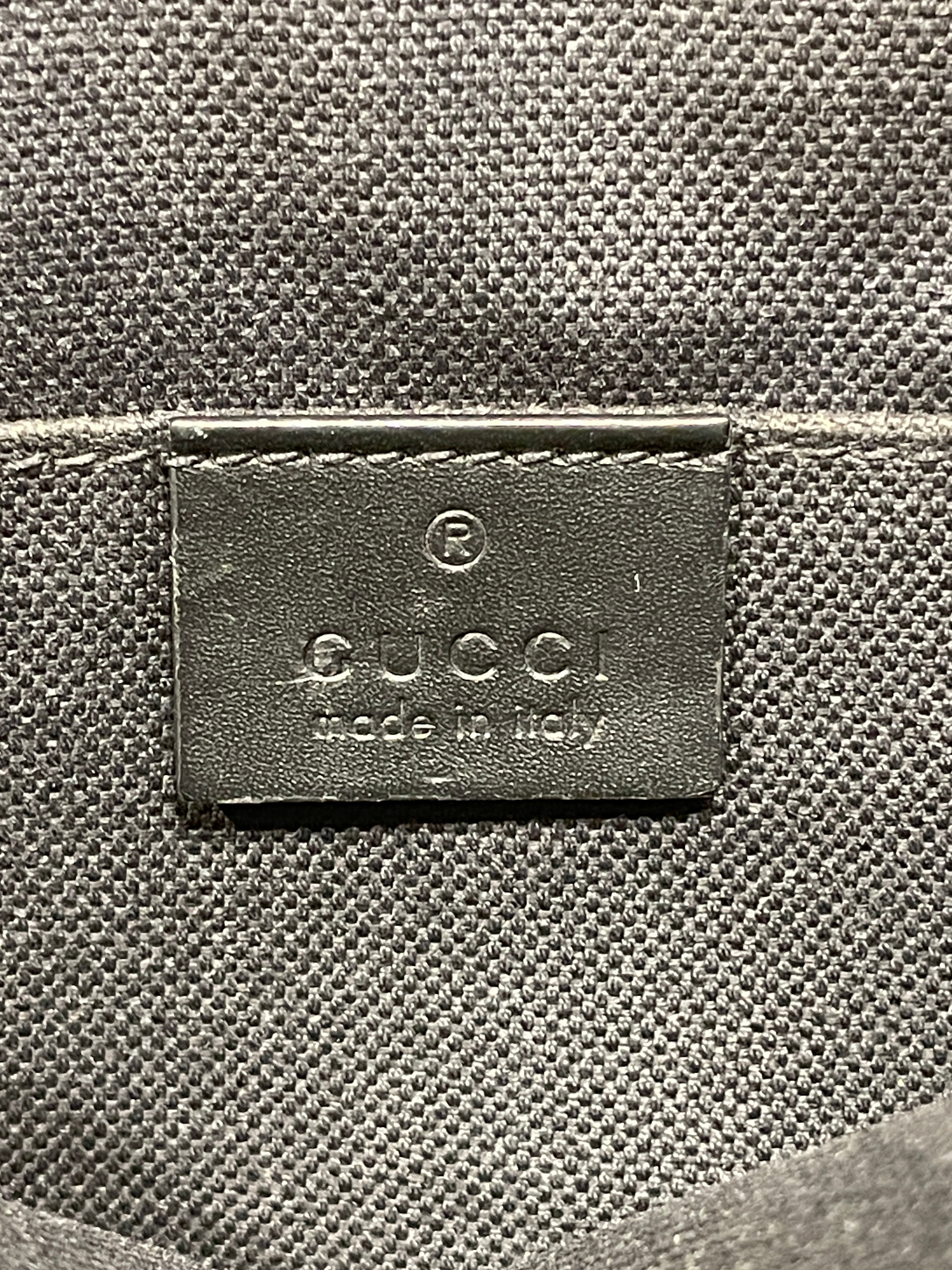 GUCCI/Clutch Bag/Monogram/Leather/BLK/7RD367J view 3