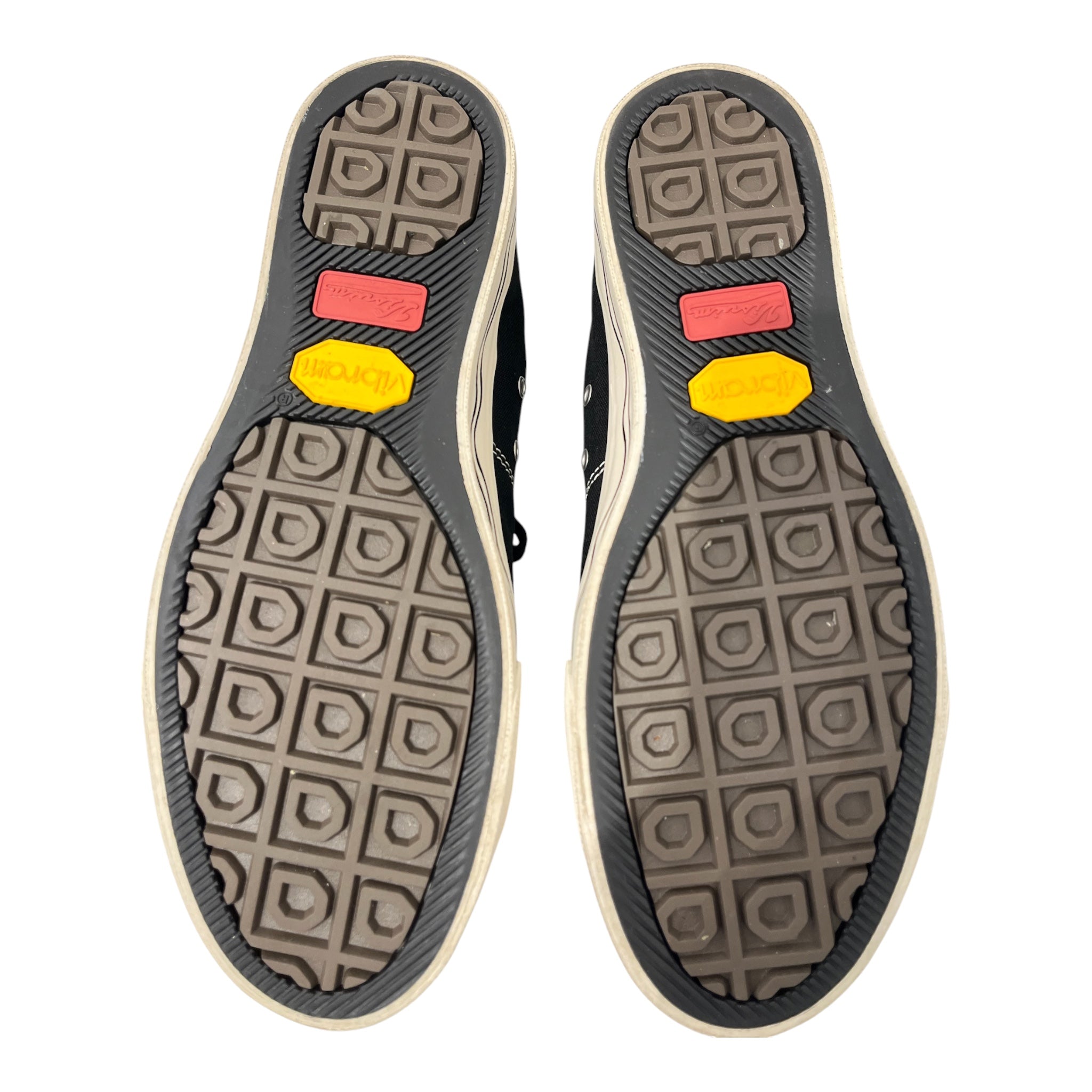 visvim/Low-Sneakers/US 9/Cotton/BLK/CON STYLE VIBRAM SQUIGGLE view 10